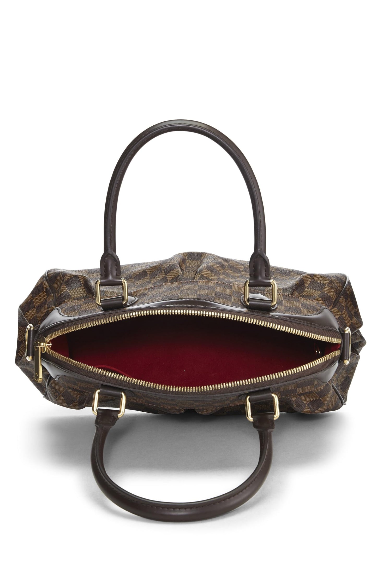 Louis Vuitton,  Damier Ebene Trevi PM, Brown
