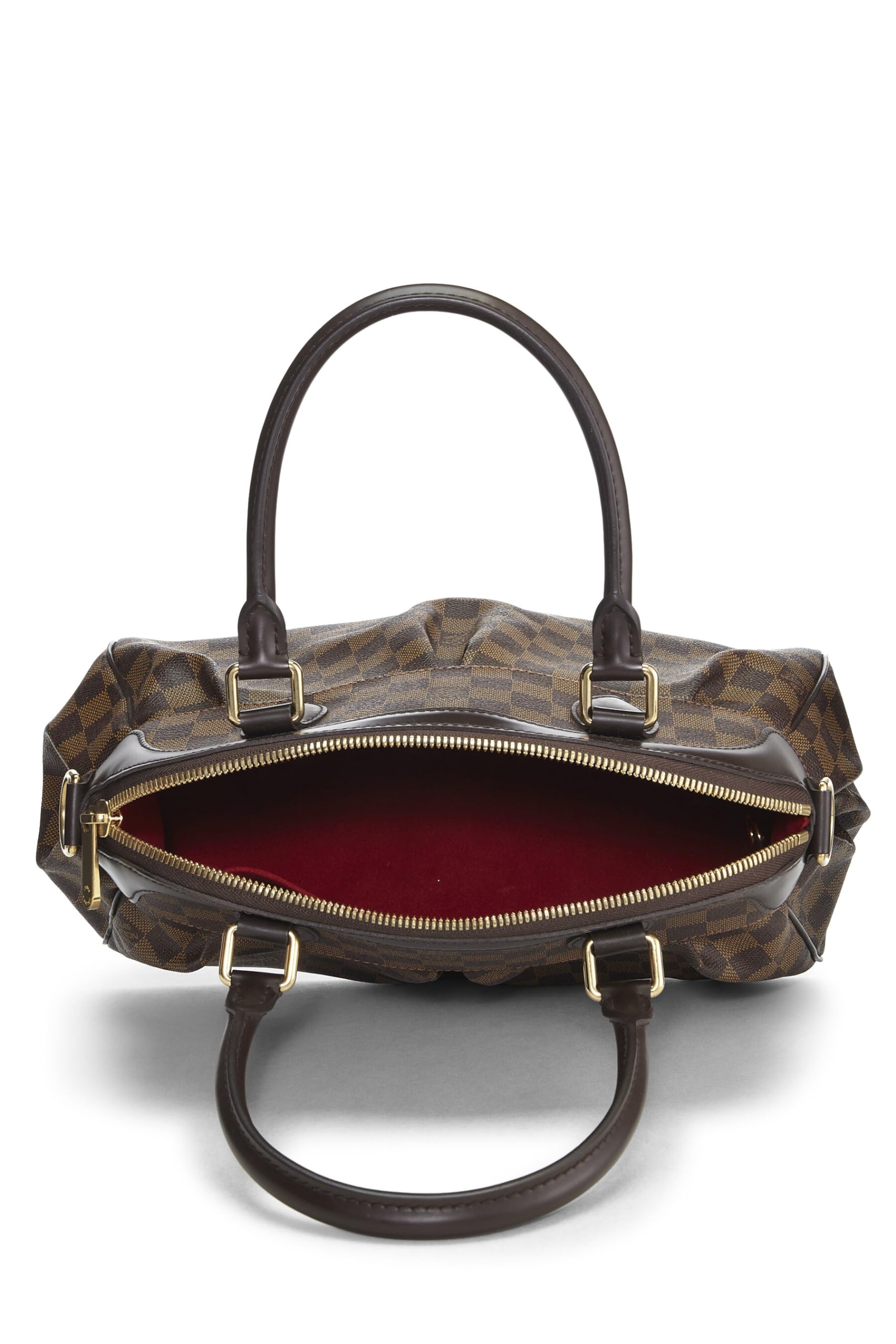 Louis Vuitton,  Damier Ebene Trevi PM, Brown