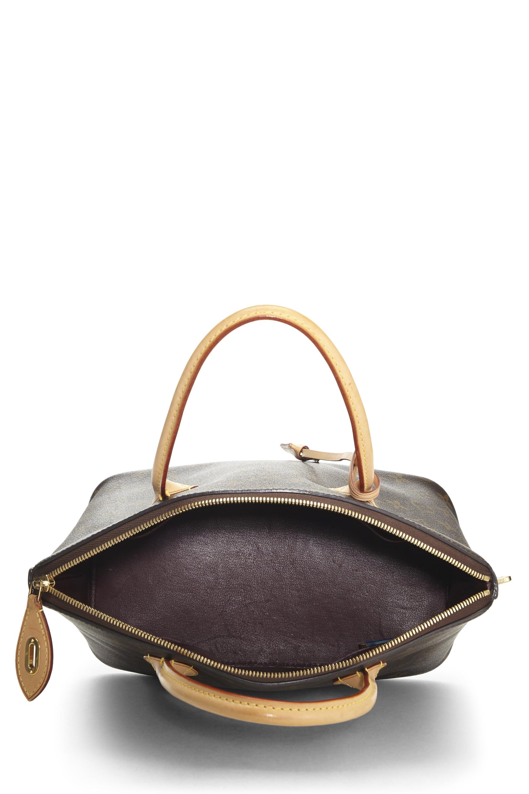 Louis Vuitton,  Monogram Canvas LockIt Vertical MM NM, Brown