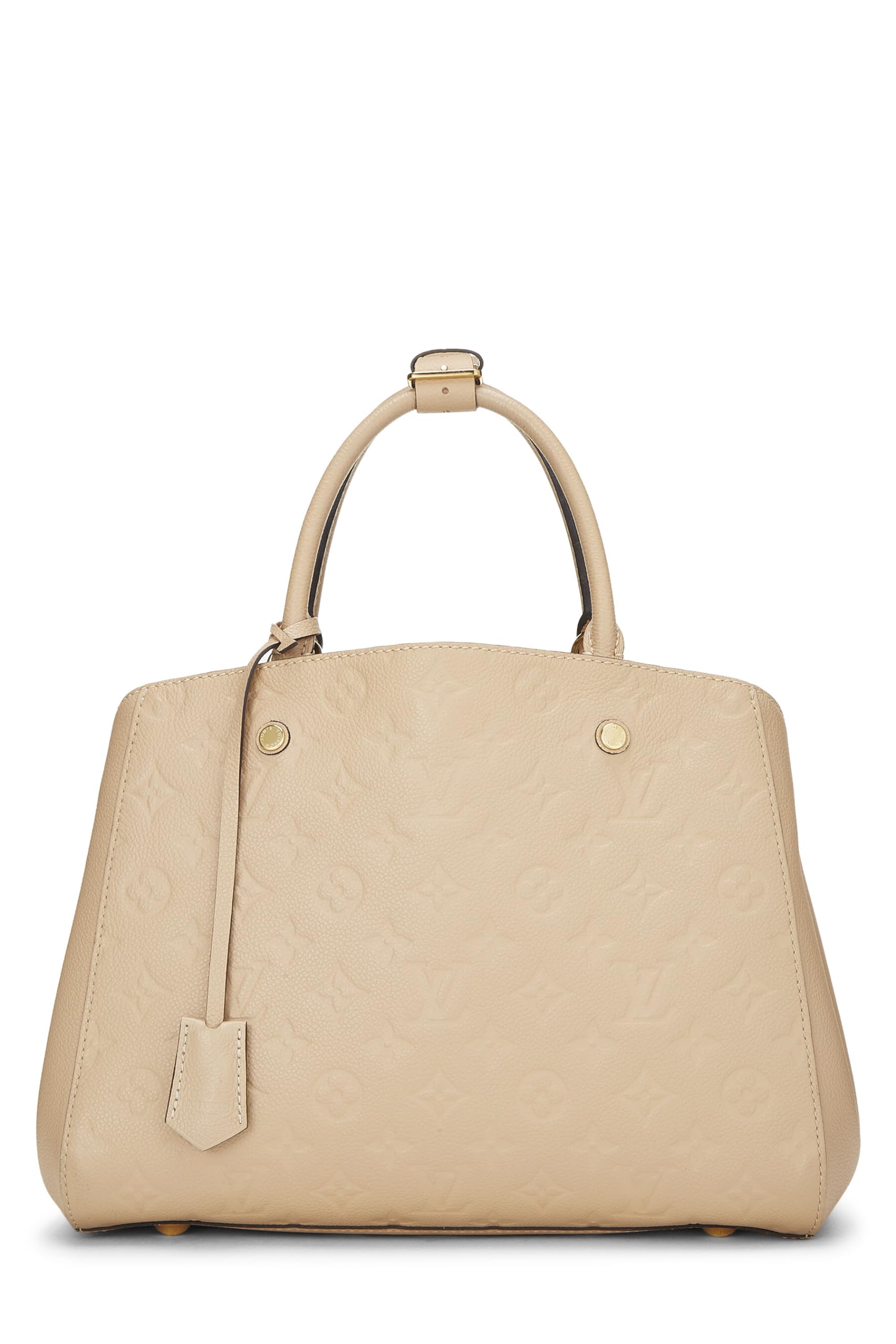 Louis Vuitton,  Dune Monogram Empreinte Montaigne MM, Beige