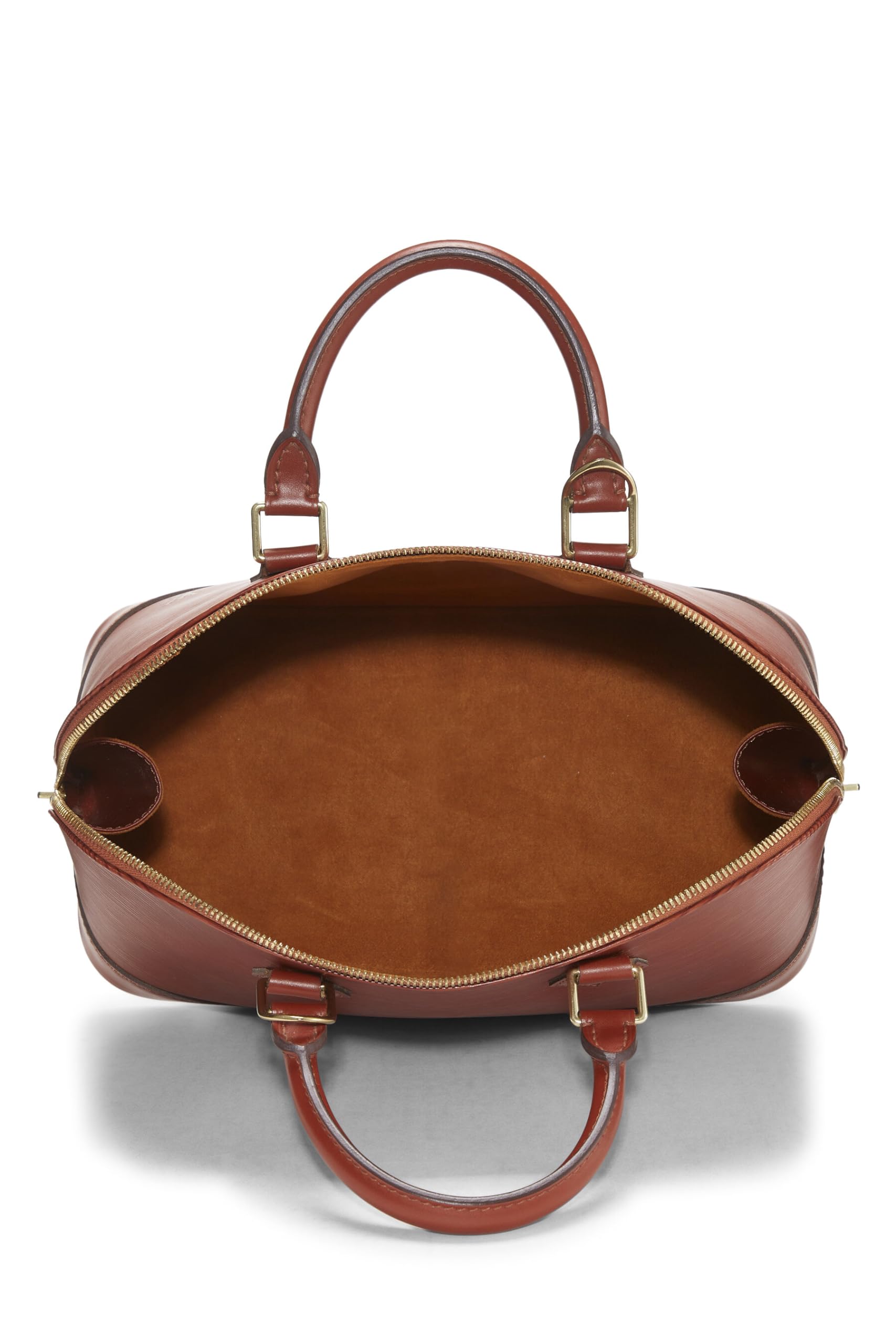 Louis Vuitton,  Cipango Gold Epi Alma PM, Brown