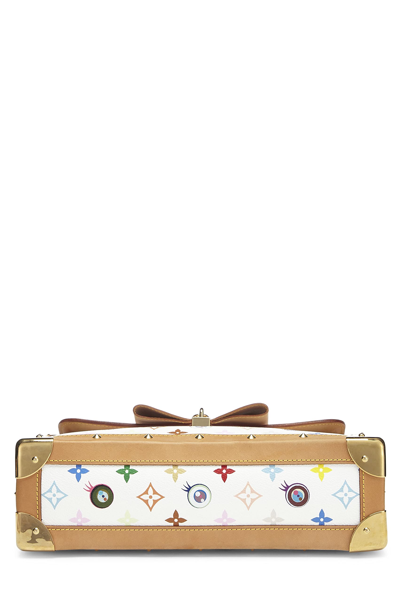 Louis Vuitton,  Takashi Murakami x Louis Vuitton Eye Love Monogram Canvas Eye Need You Bag, White