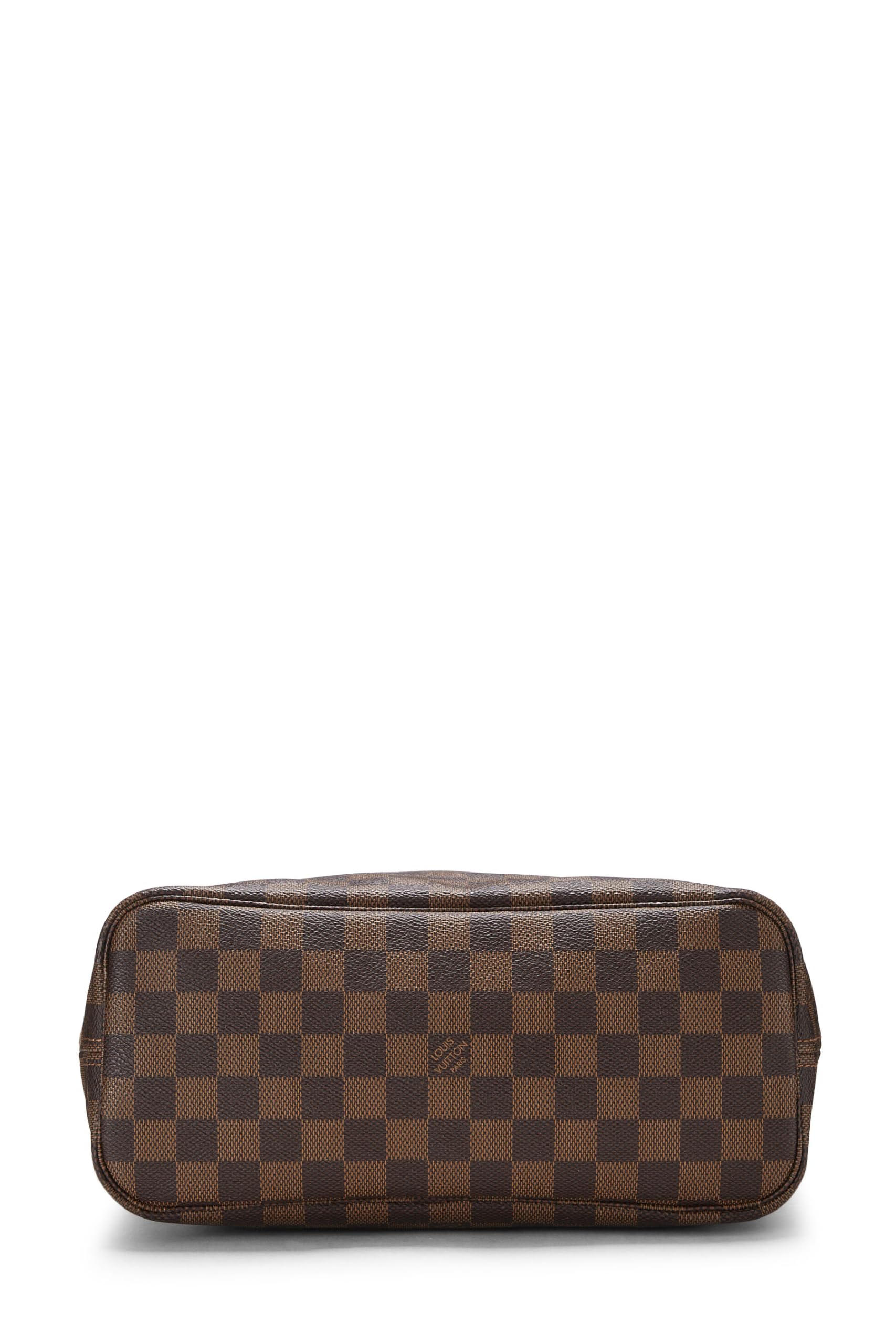 Louis Vuitton,  Damier Ebene Neverfull PM, Brown