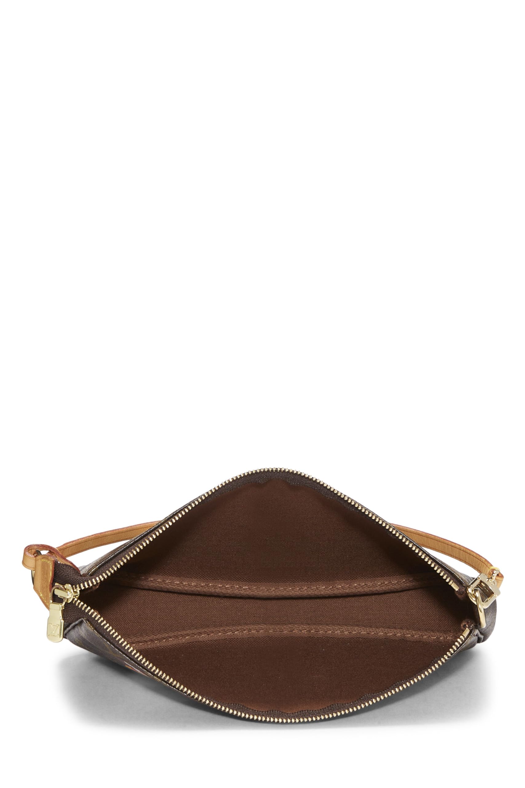 Louis Vuitton,  Takashi Murakami x Louis Vuitton Monogram Canvas Panda Pochette Accessoires, Brown