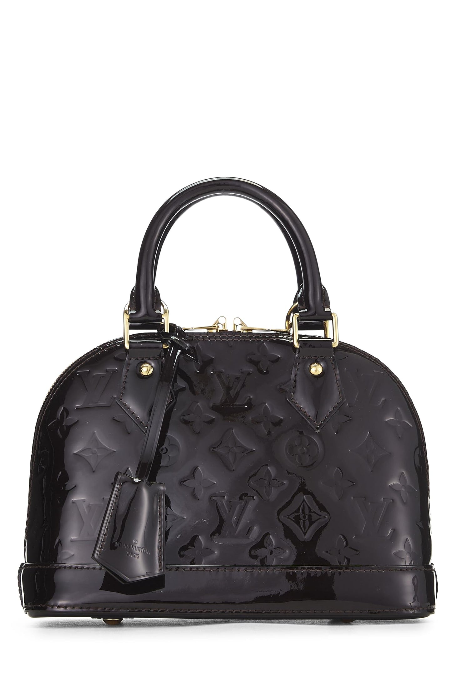 Louis Vuitton,  Amarante Monogram Vernis Alma BB, Purple