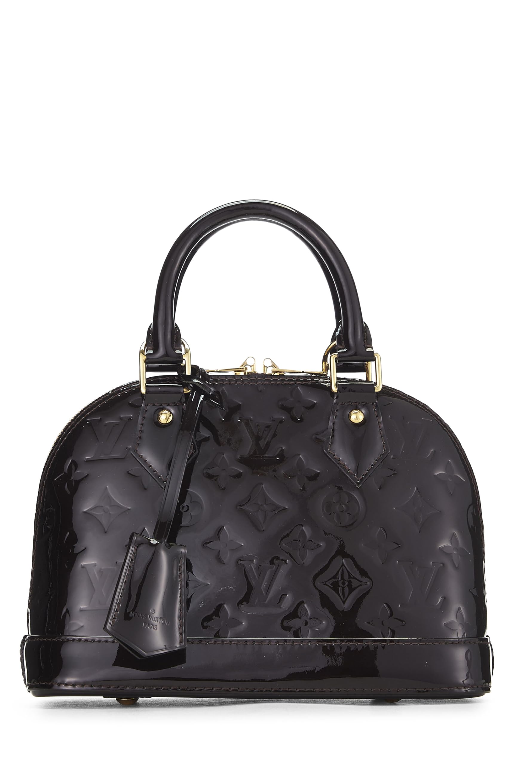 Louis Vuitton,  Amarante Monogram Vernis Alma BB, Purple