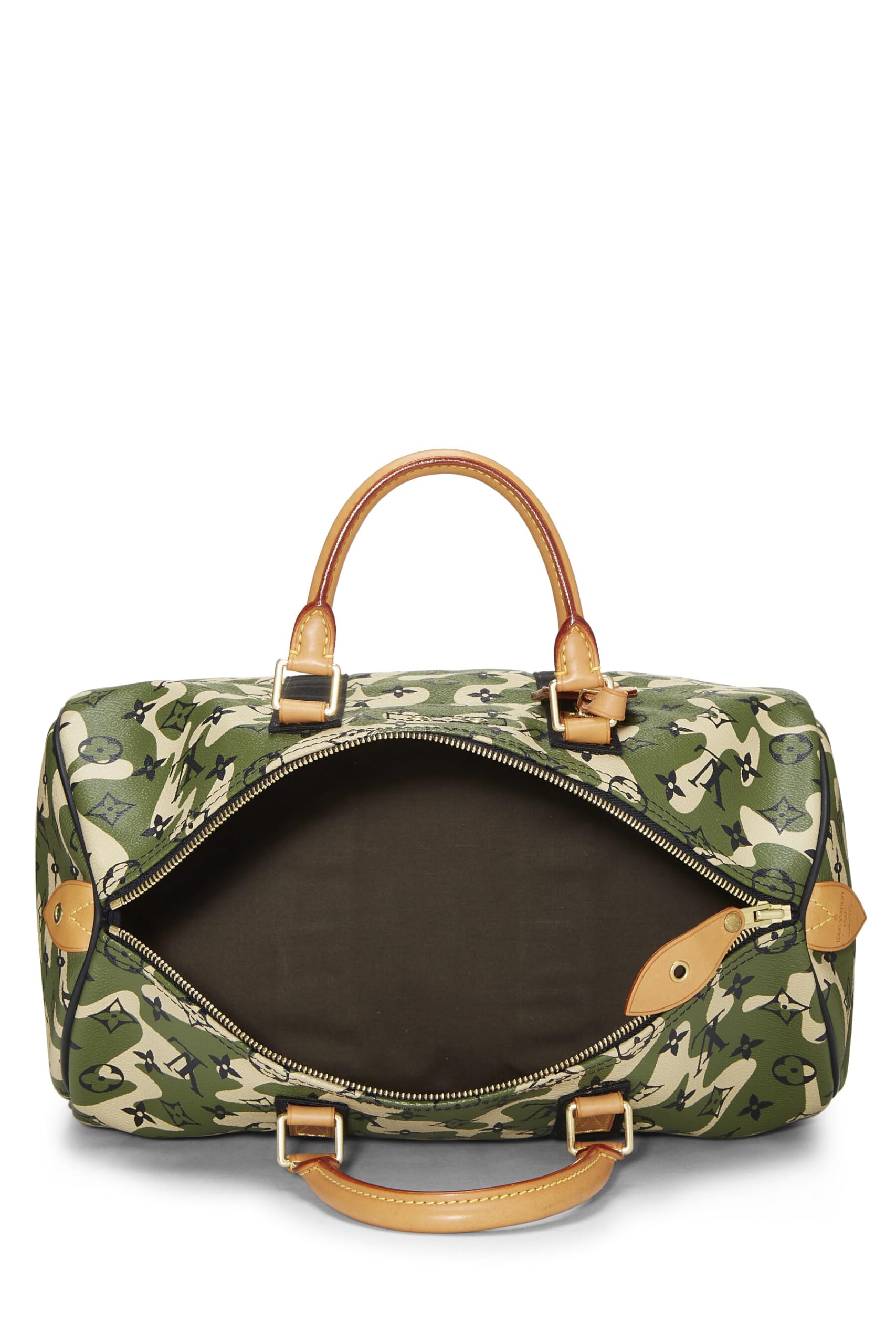 Louis Vuitton,  Takashi Murakami x Louis Vuitton Monogramouflage Speedy 35, Green