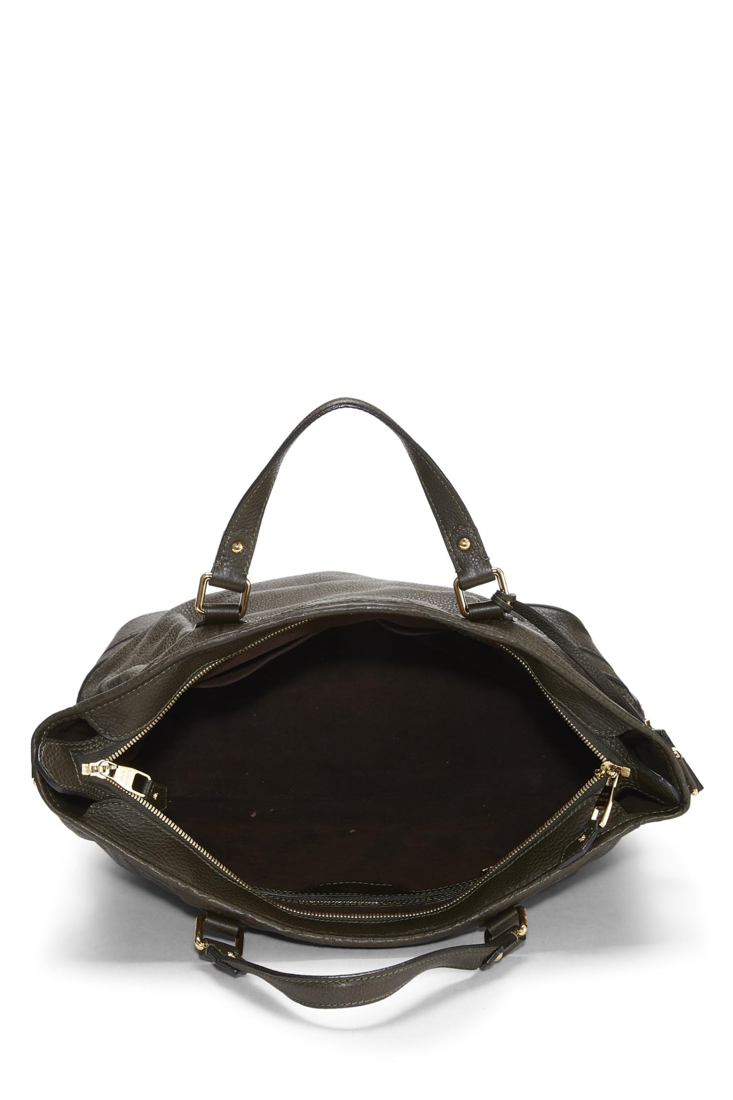 Louis Vuitton,  Green Monogram Mahina Leather Stellar PM, Green