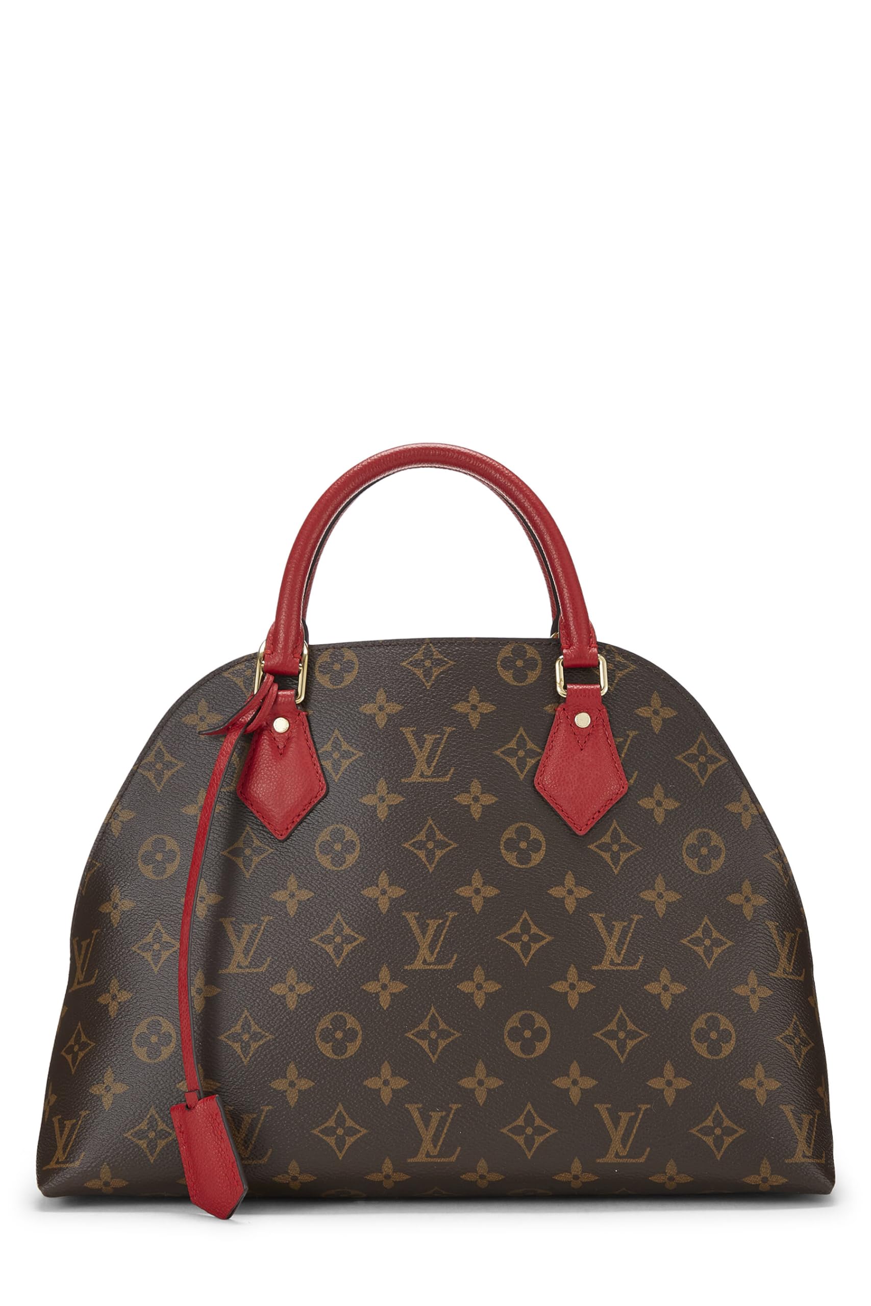 Louis Vuitton,  Red Monogram Canvas Alma BNB, Red