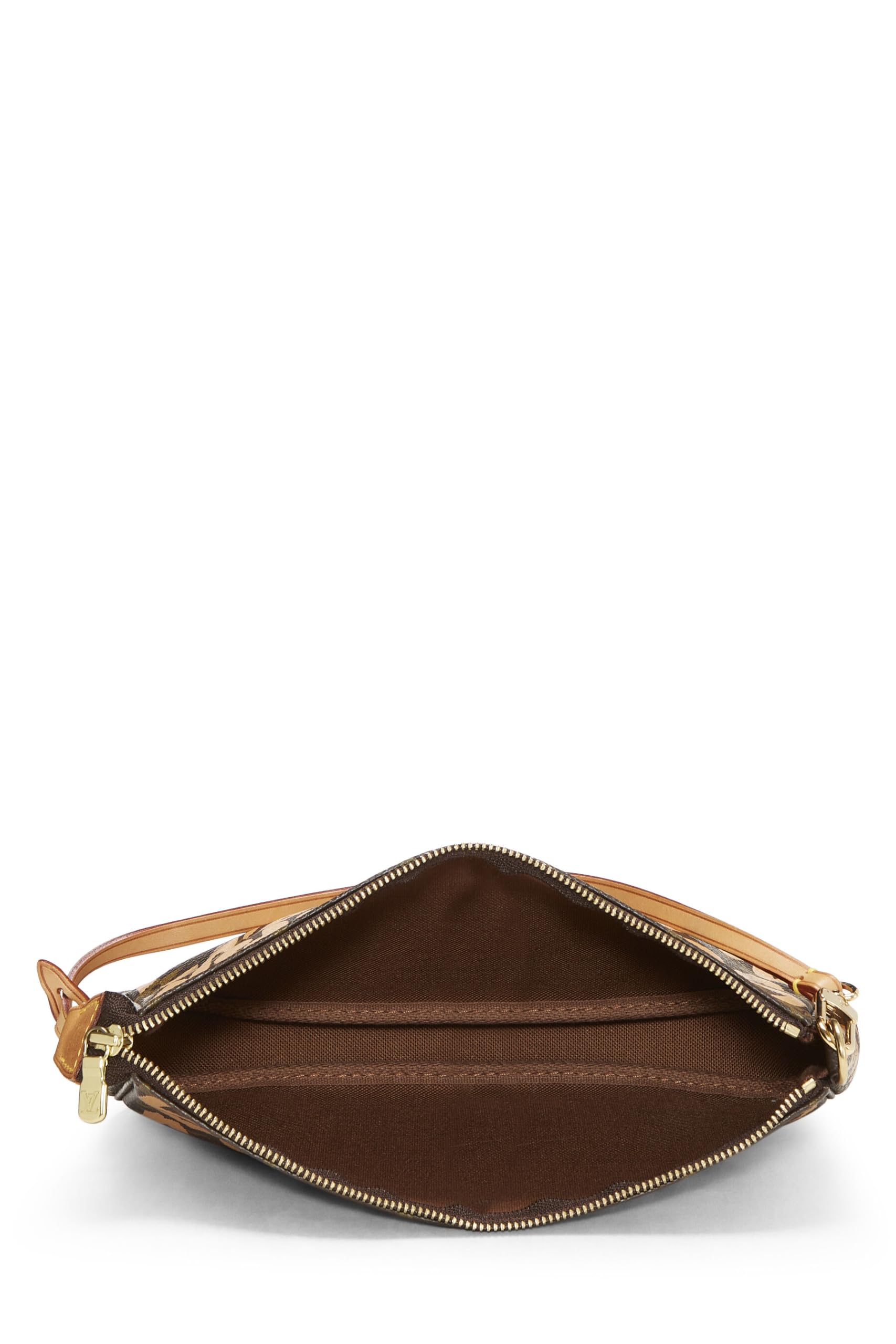 Louis Vuitton,  Stephen Spro  x Louis Vuitton Beige Graffiti Pochette, Beige