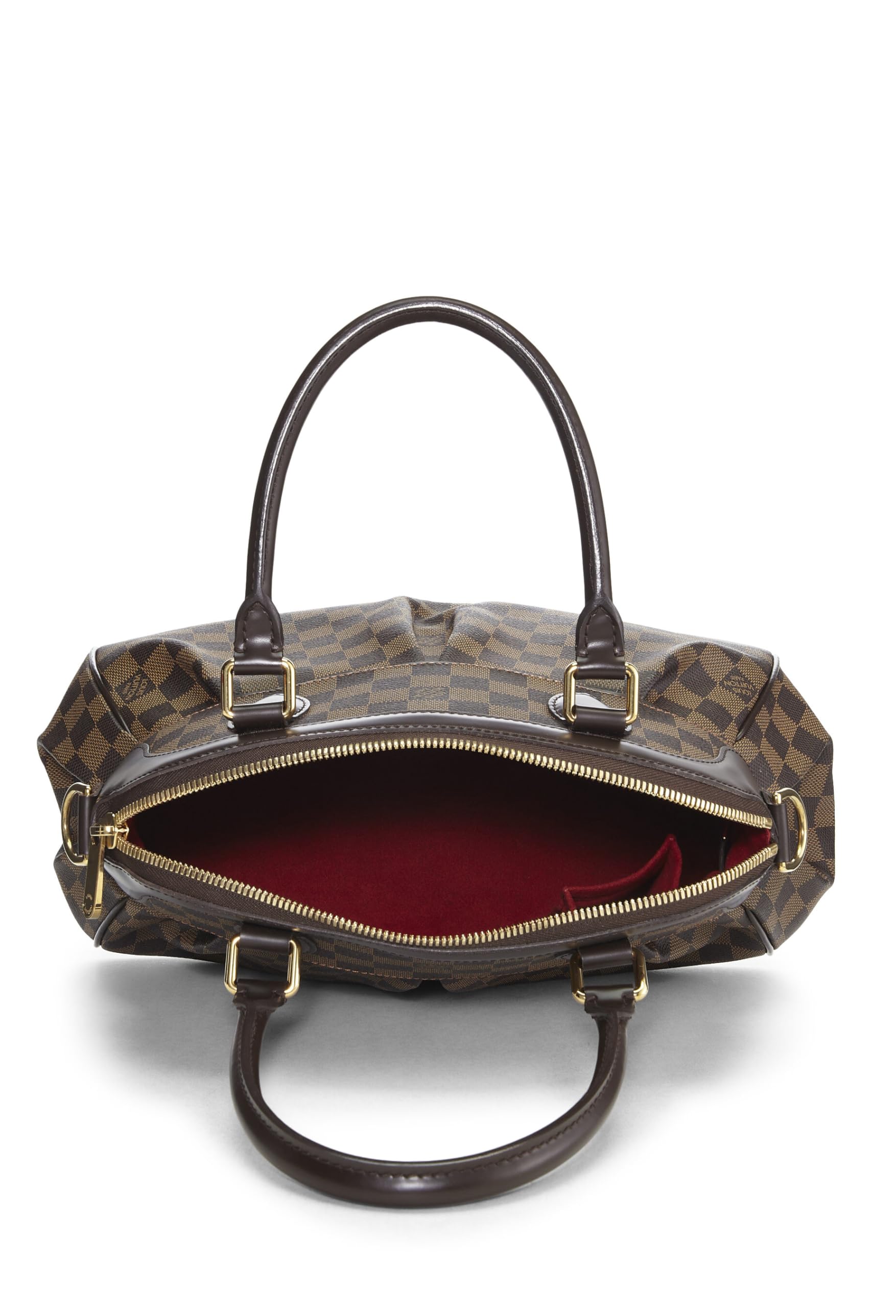 Louis Vuitton,  Damier Ebene Trevi PM, Brown