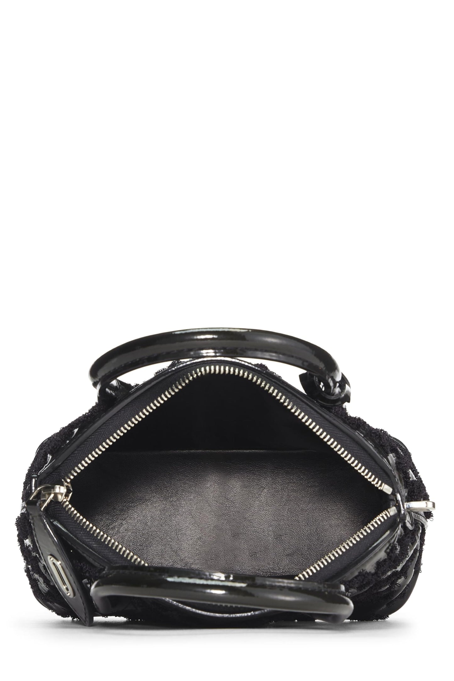 Louis Vuitton,  Black Monogram Patent Leather Fascination Lockit BB, Black