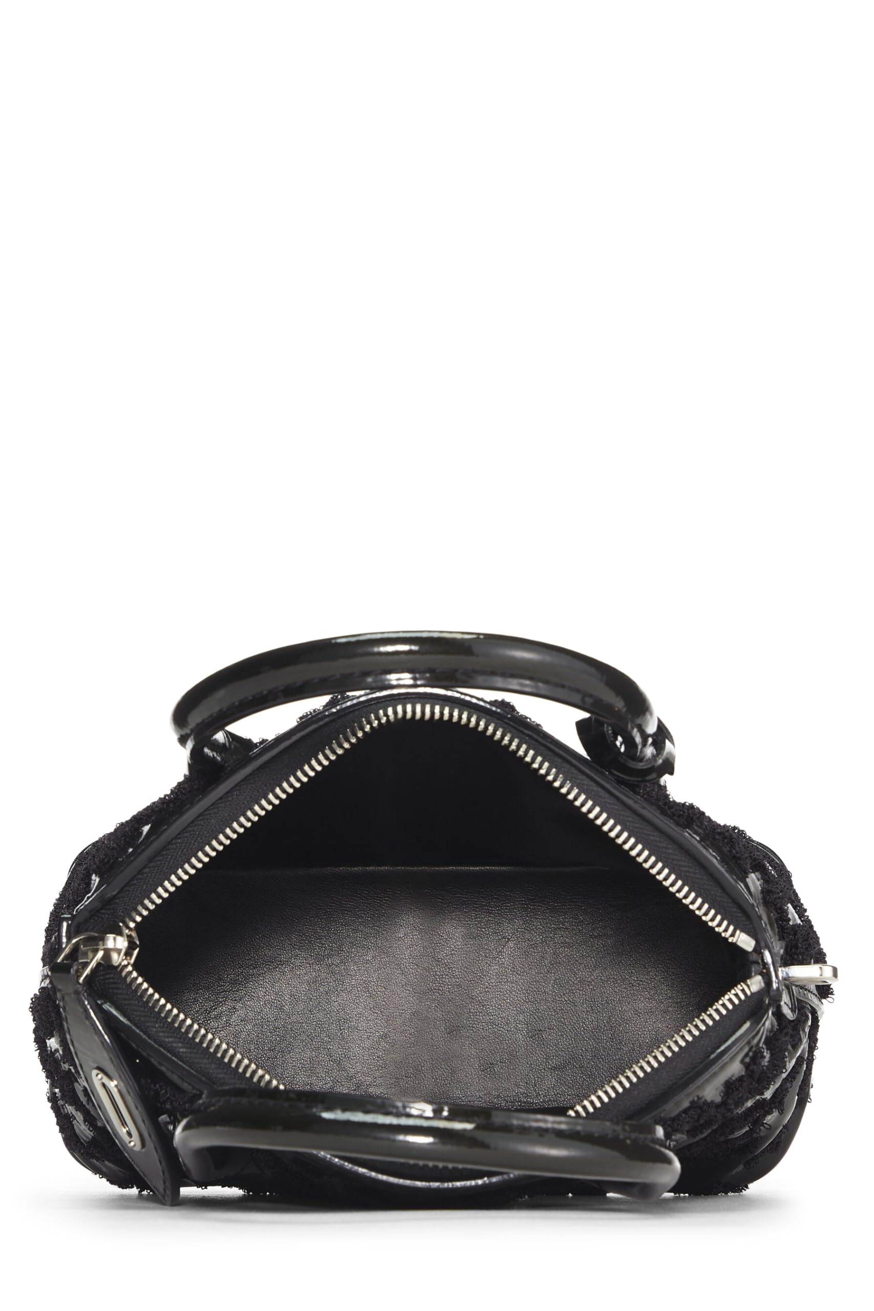 Louis Vuitton,  Black Monogram Patent Leather Fascination Lockit BB, Black