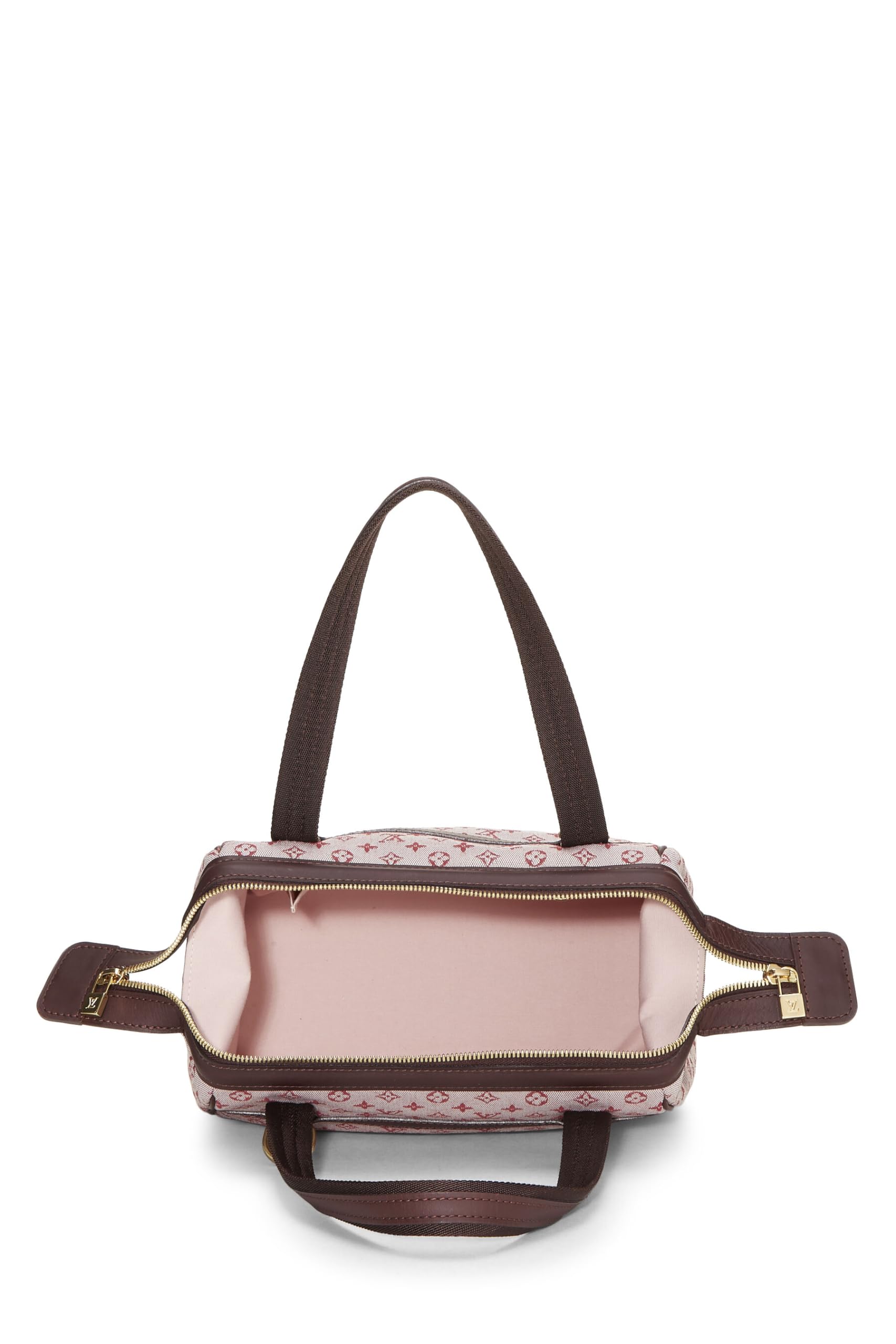 Louis Vuitton,  Burgundy Monogram Mini Lin Josephine PM, Pink