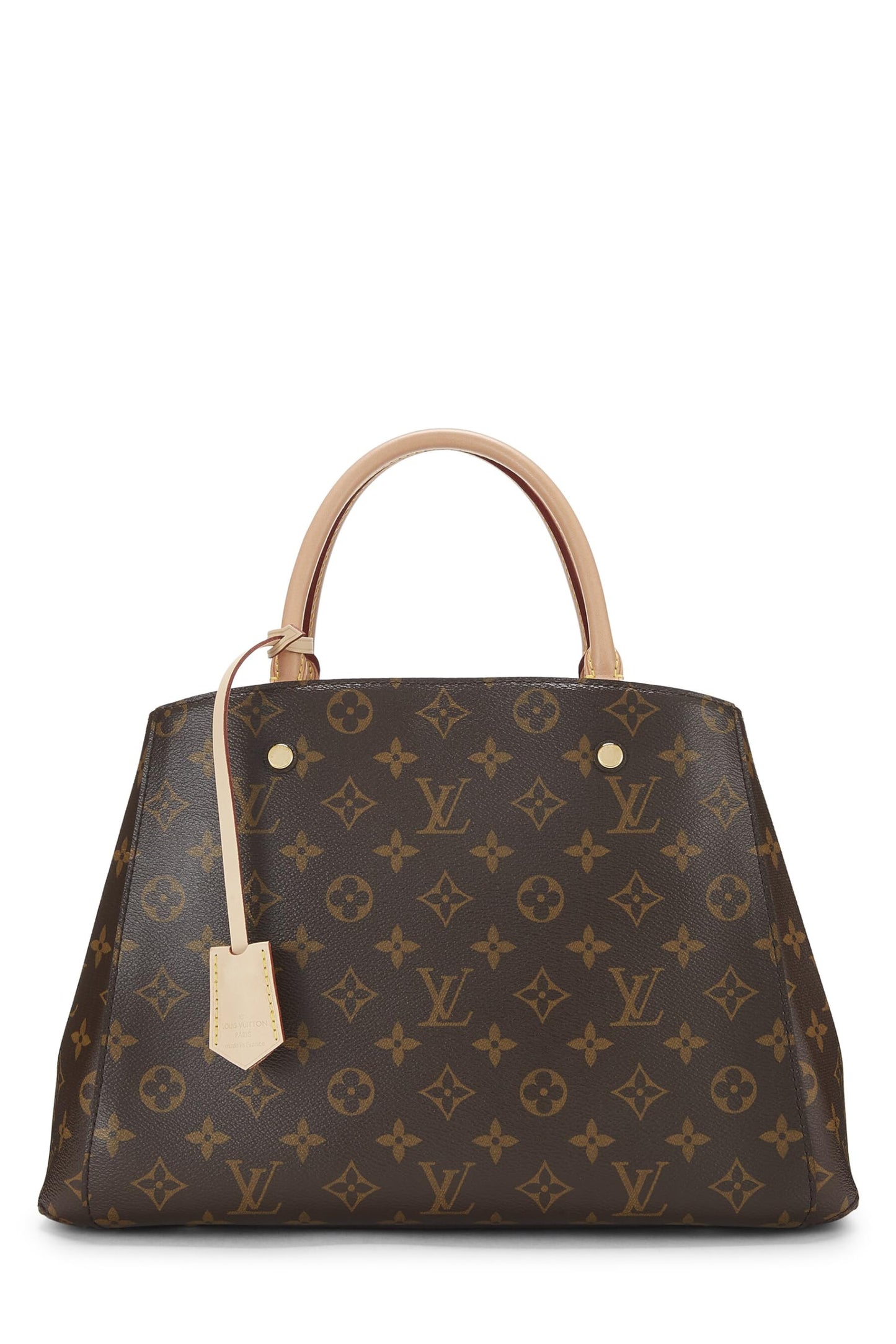 Louis Vuitton,  Monogram Canvas Montaigne MM, Brown