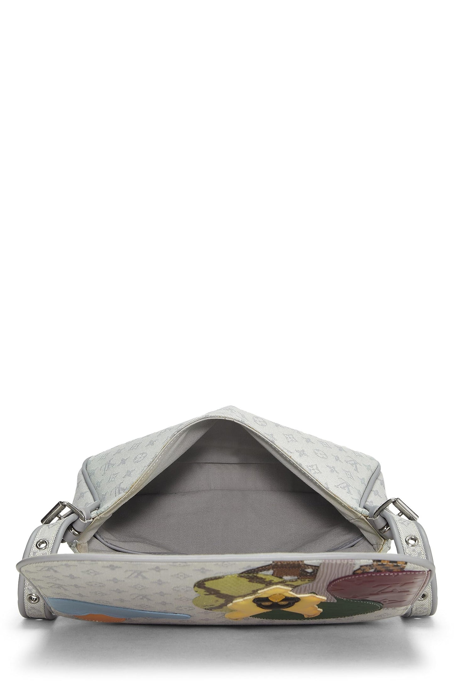 Louis Vuitton,  Grey Monogram Canvas Patchwork Conte De Fees M tte, Blue