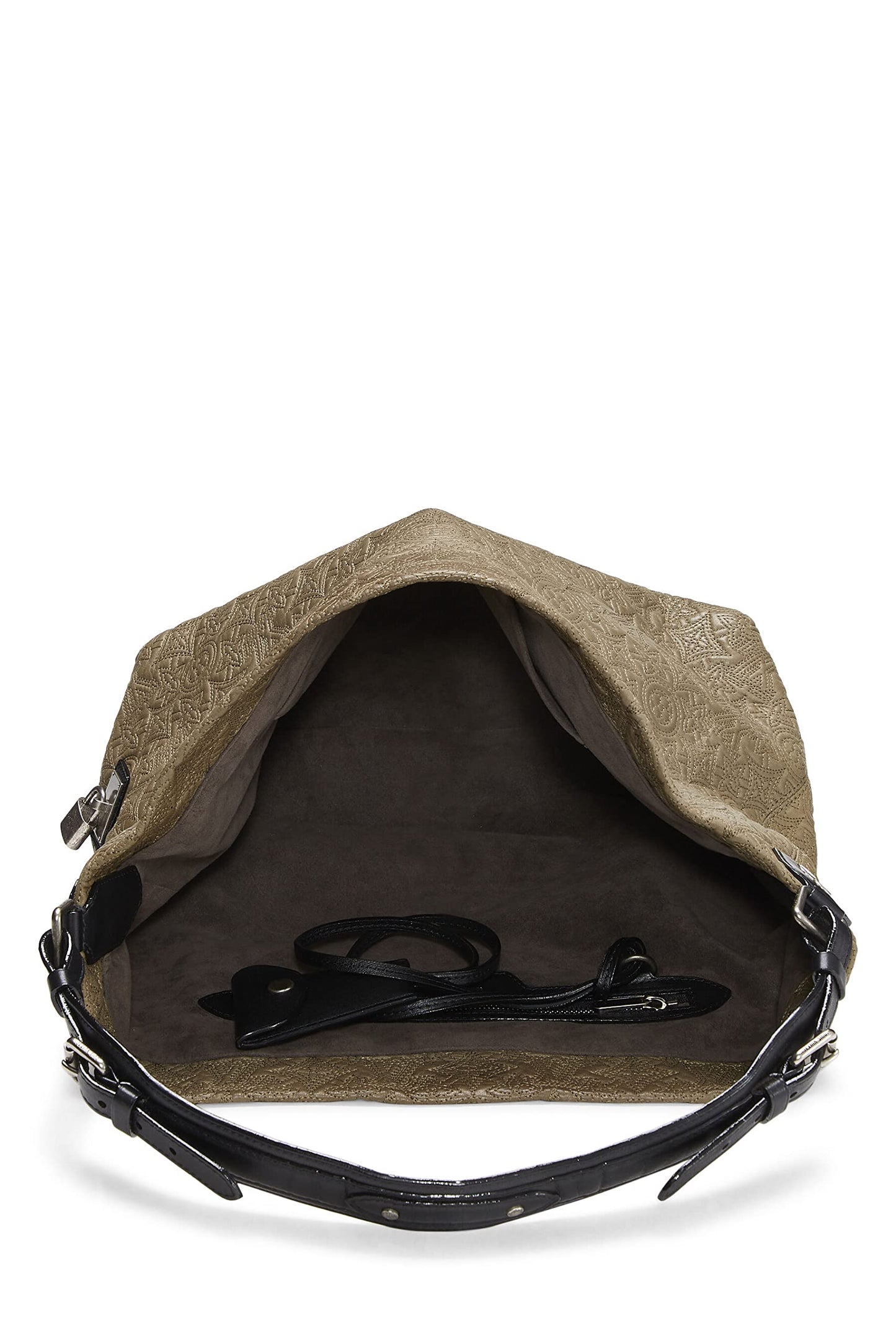 Louis Vuitton,  Green Monogram Antheia Leather Hobo PM, Green