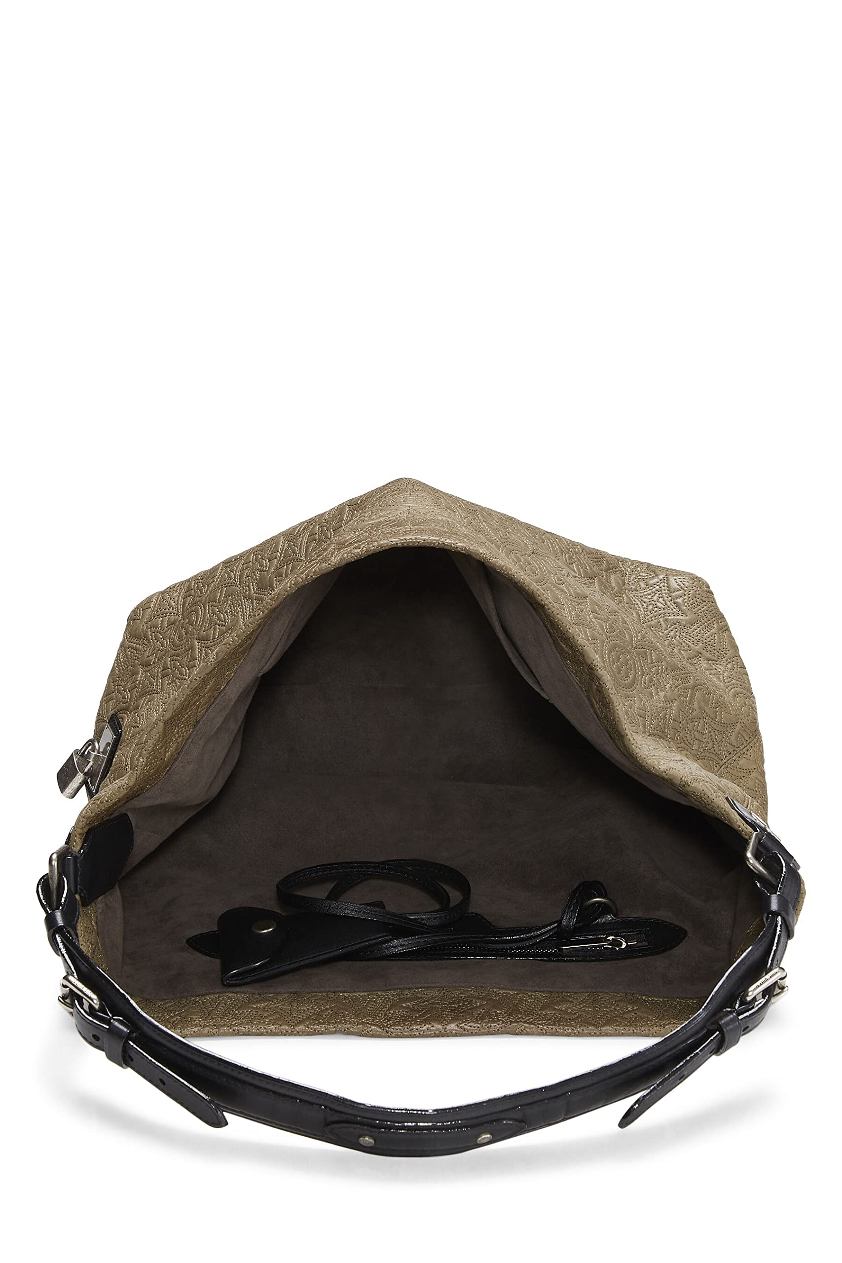 Louis Vuitton,  Green Monogram Antheia Leather Hobo PM, Green