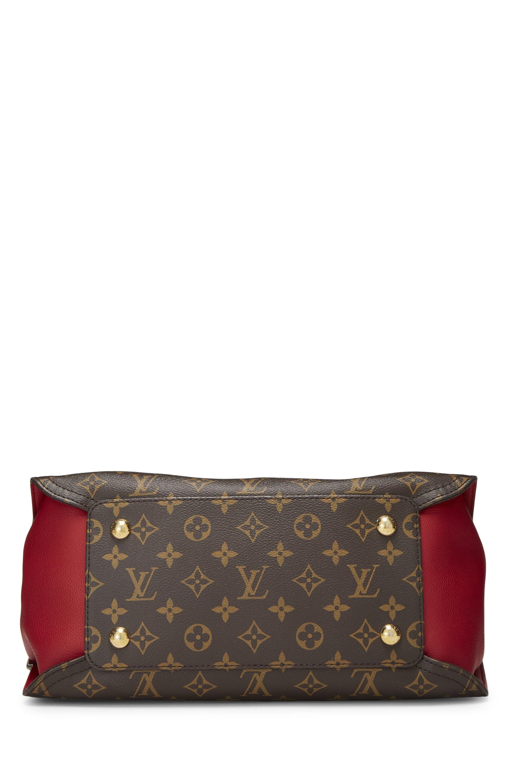 Louis Vuitton,  Red Monogram Canvas Gaia, Brown