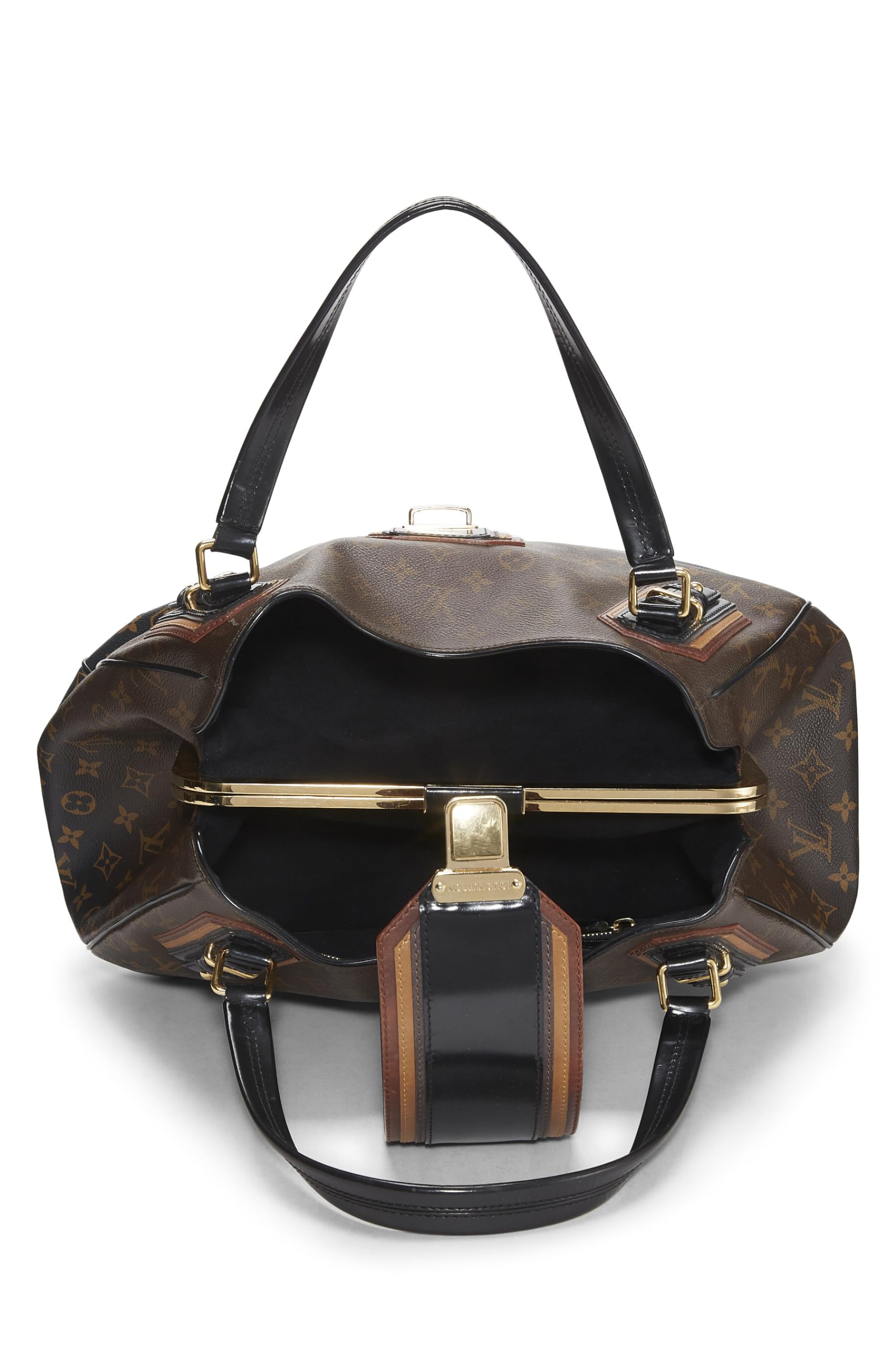 Louis Vuitton,  Black Monogram Mirage Griet, Black