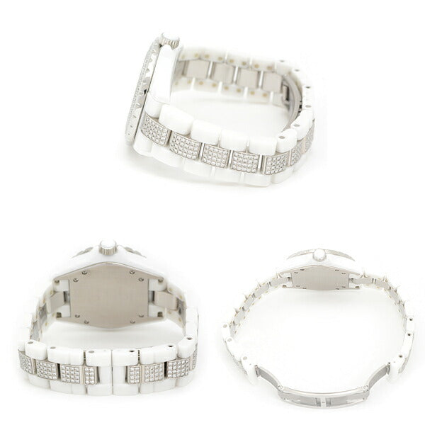 Chanel White Ceramic J12 Watch H1422 Bag