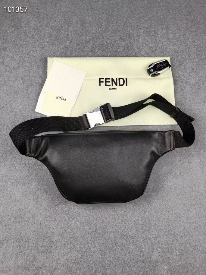 Fendi Top QualityTop Quality Little Monster Black FF Accessory 3