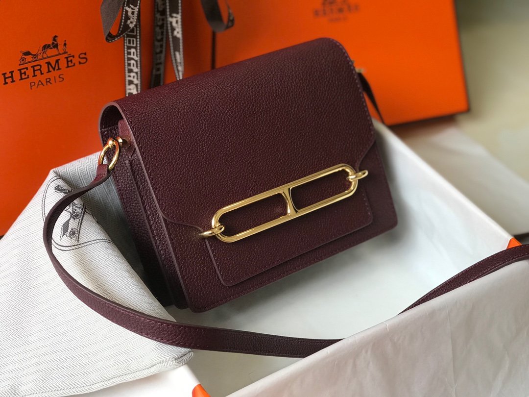 Top Quality Evercolor Sac Roulis Rouge Grenat Mini Shoulder Bag