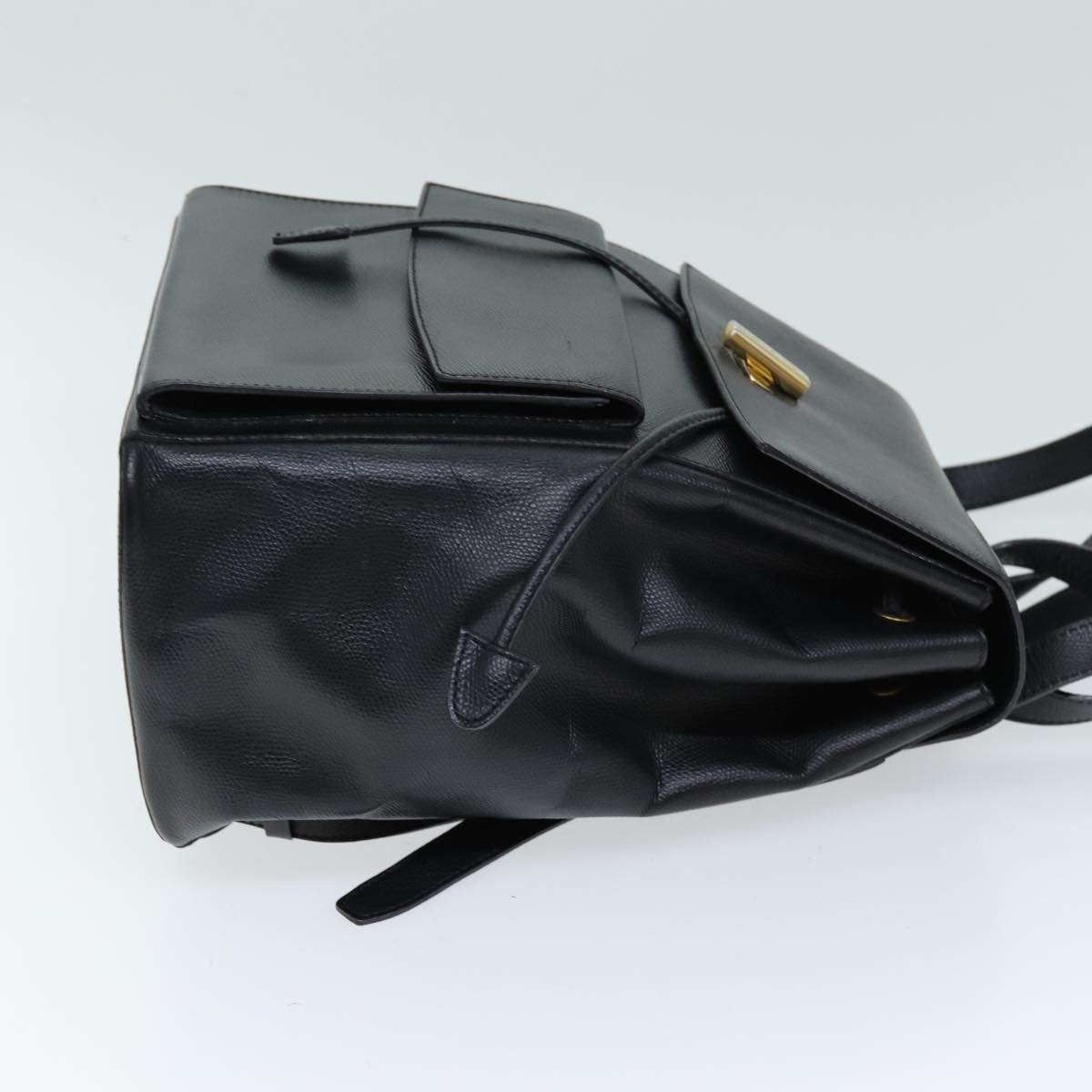 Luxury Backpack Handbag Leather Black
