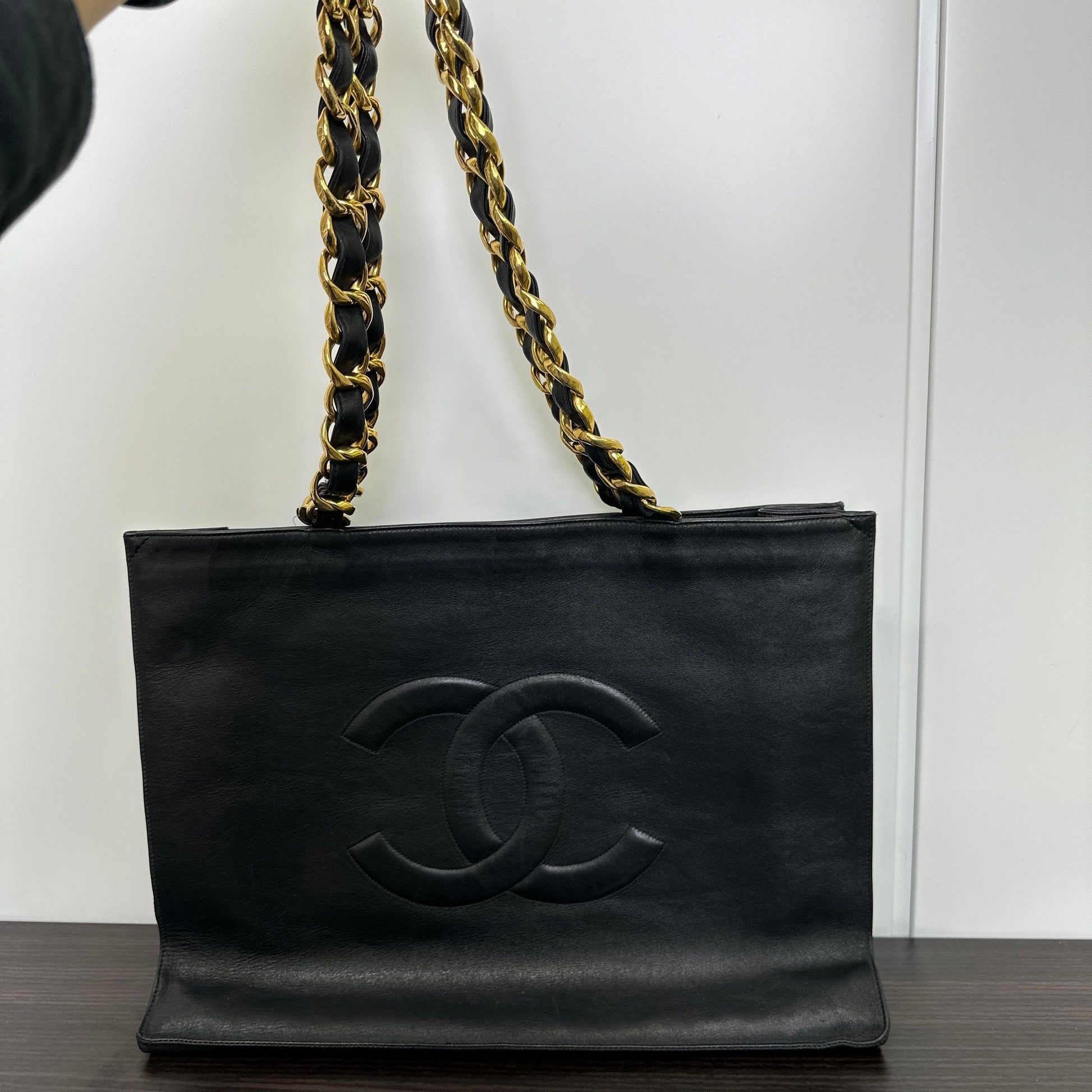 CHANEL | Bags | Black   Chanel Tote LB