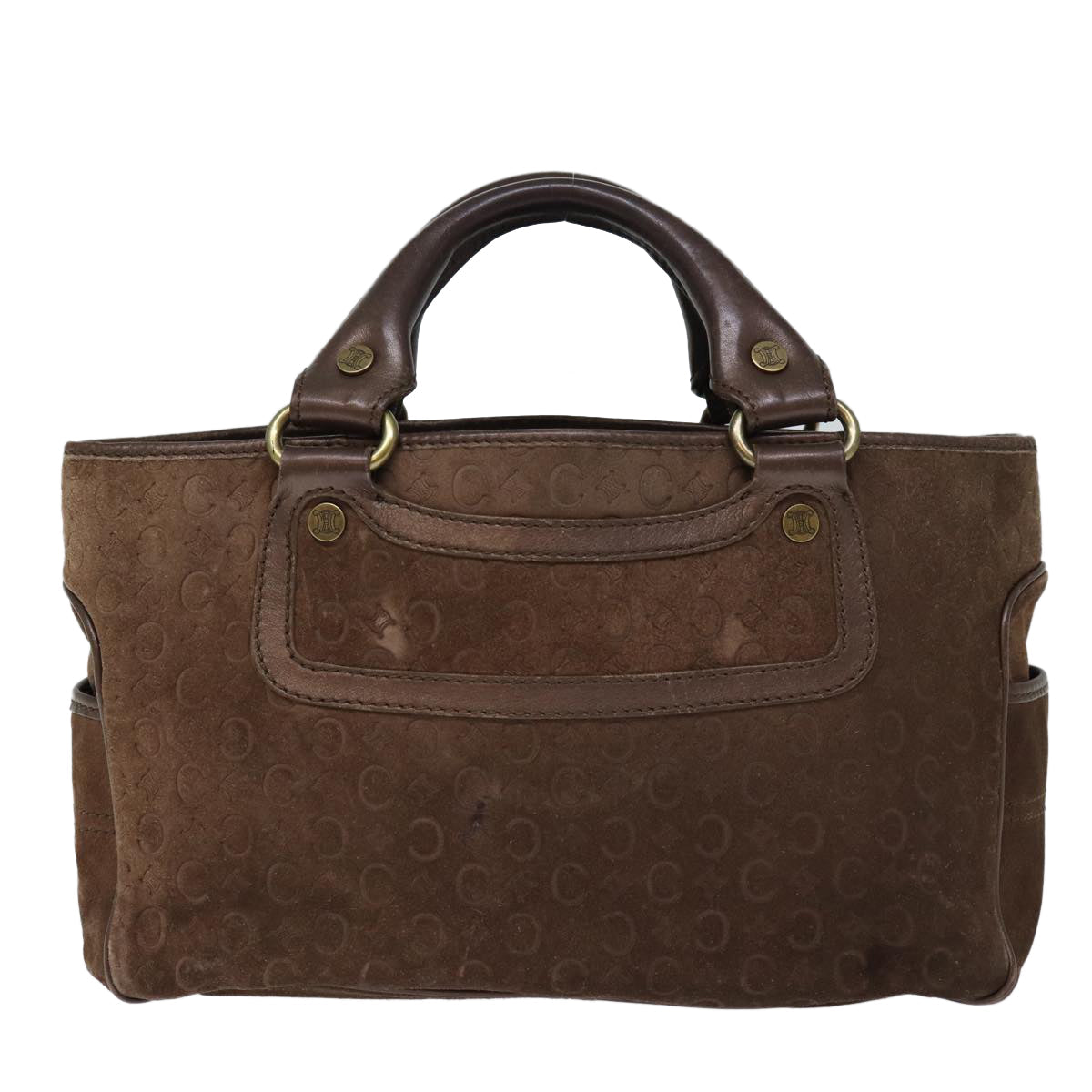 Luxury C Macadam Hand Bag Canvas Brown Travel Bag