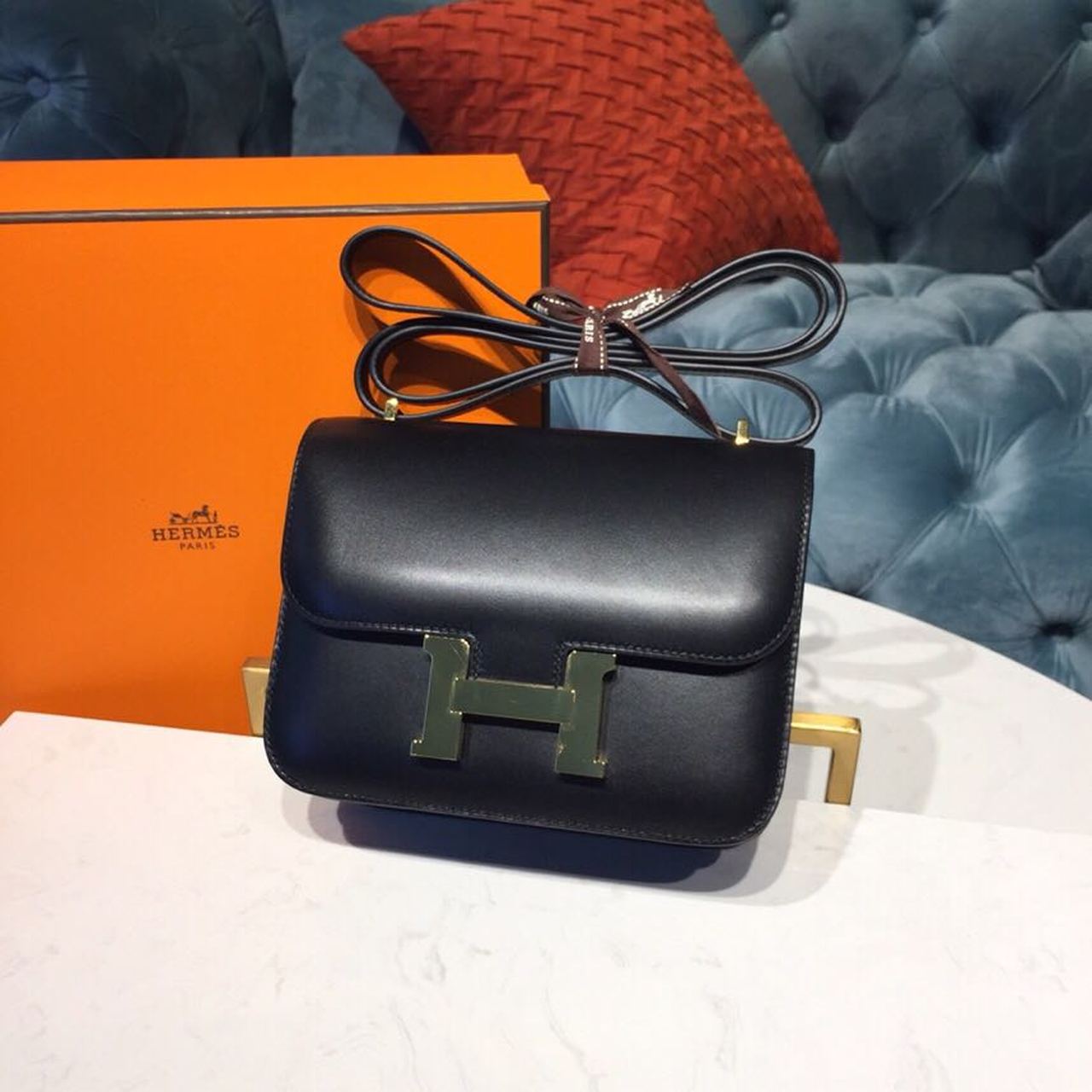 Top Quality Constance Iii Mini For Women Black Gold Travel Bag