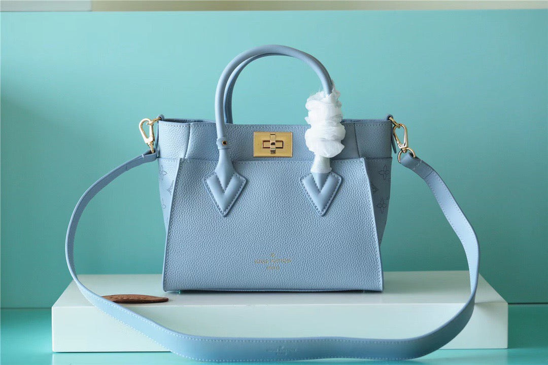 Top Quality On My Side Pm Mahina Blue Crossbody Bag
