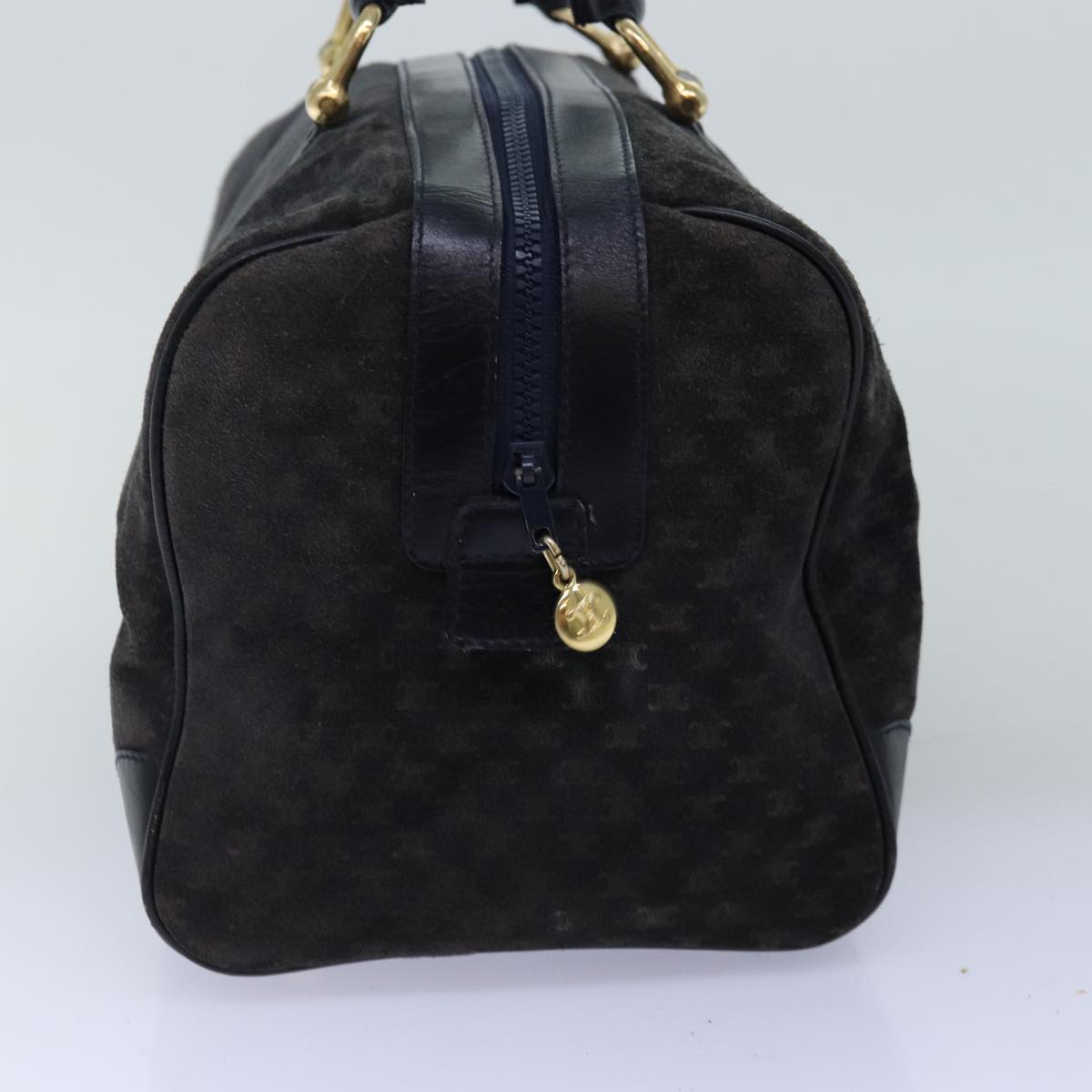 Luxury Macadam Boston Bag Canvas Black Travel Bag