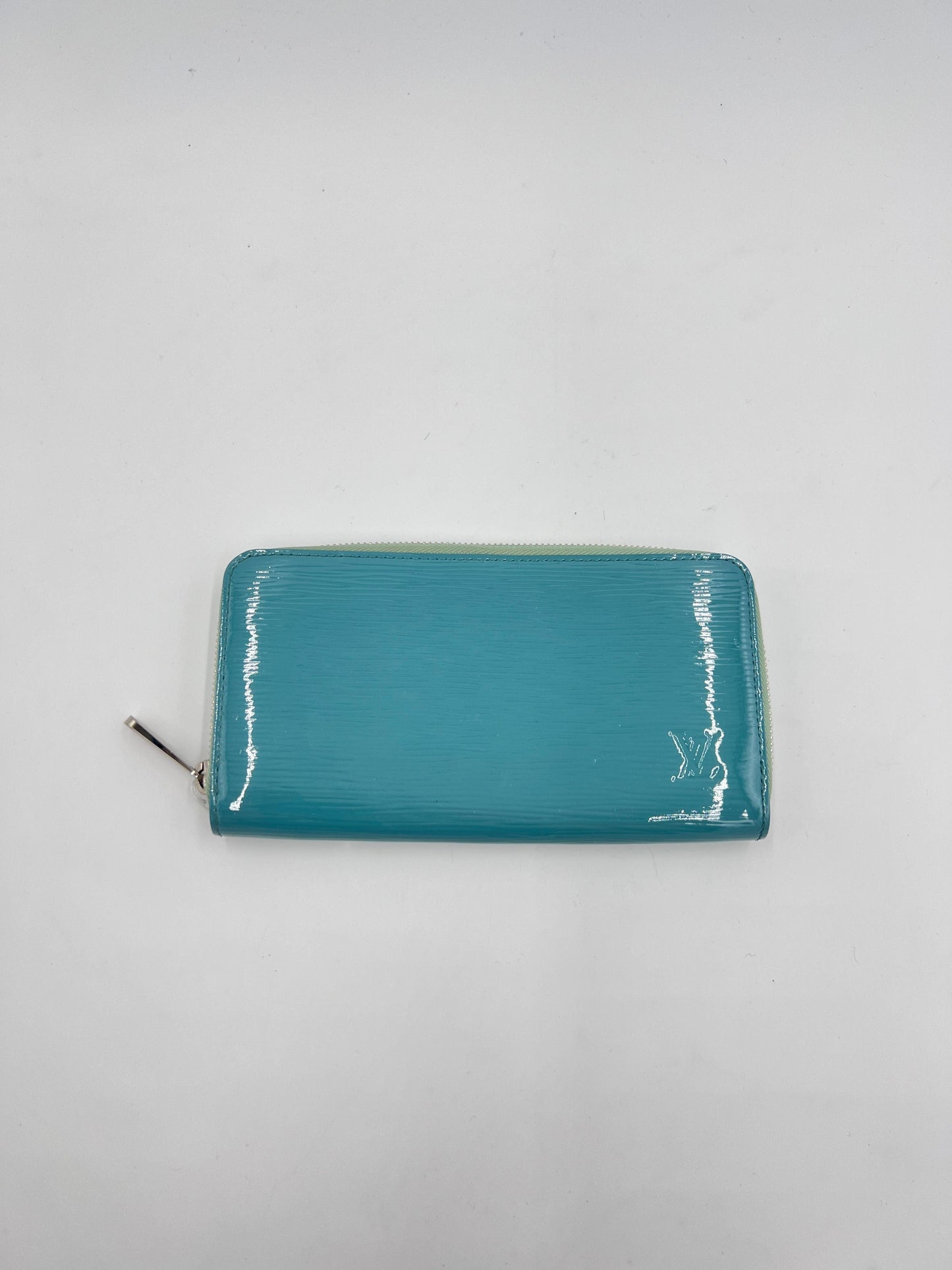 Zippy leather wallet Louis Vuitton Blue in Leather