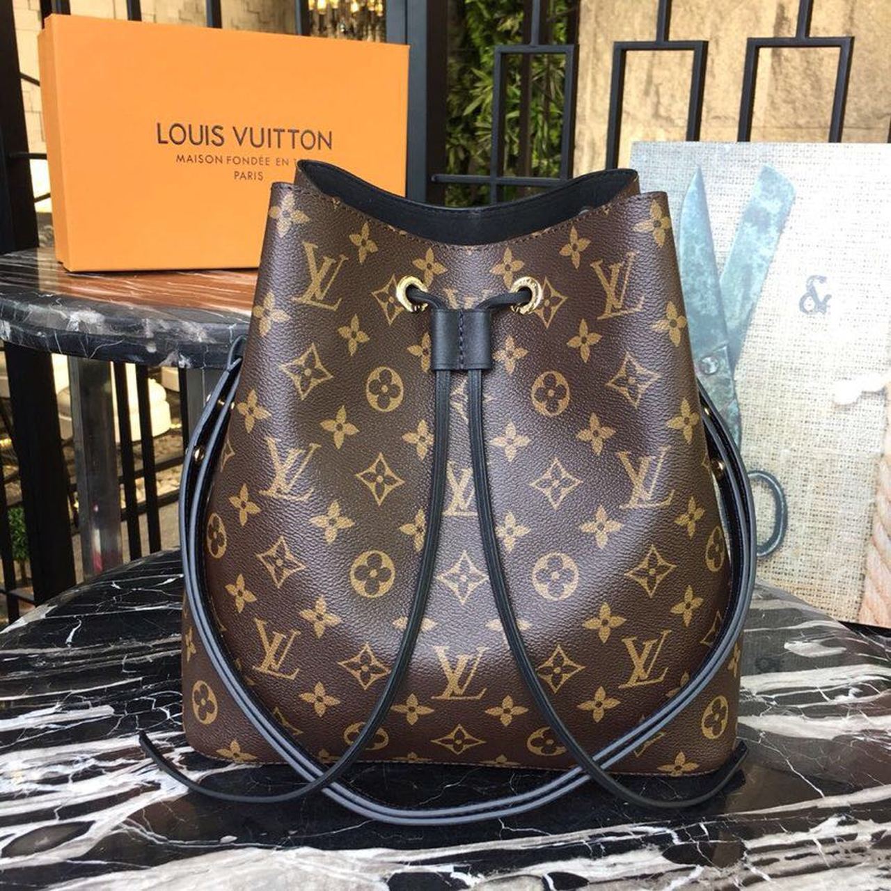 Top Quality Neonoe Mm Bucket Bag For Canvas Monogram Crossbody Bag