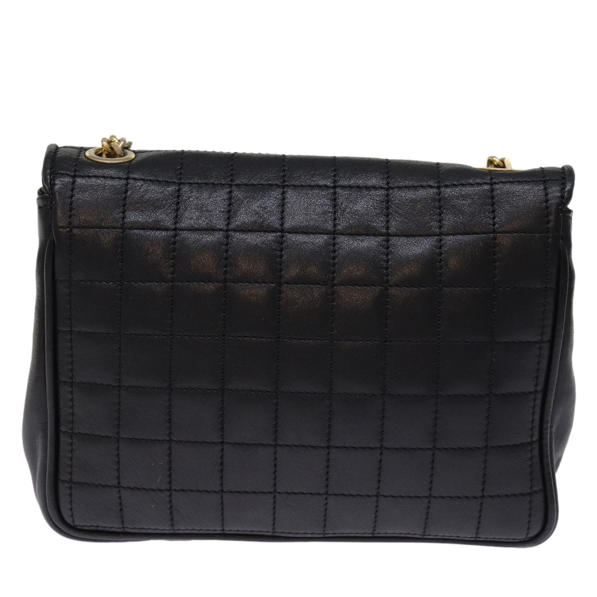 Luxury Shoulder Bag Leather Black