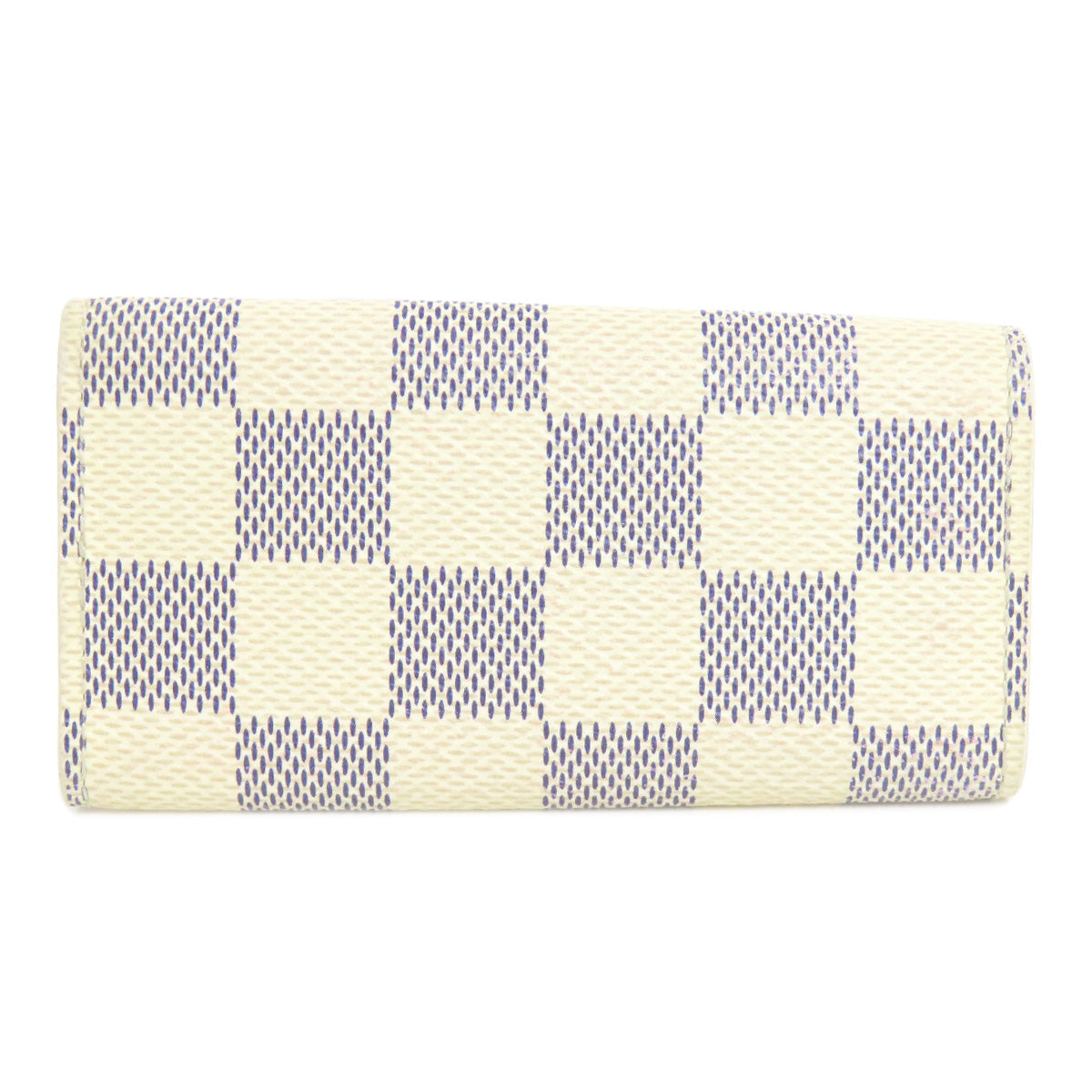 Louis Vuitton Key holder N60020 Damier Canvas White Key Chain