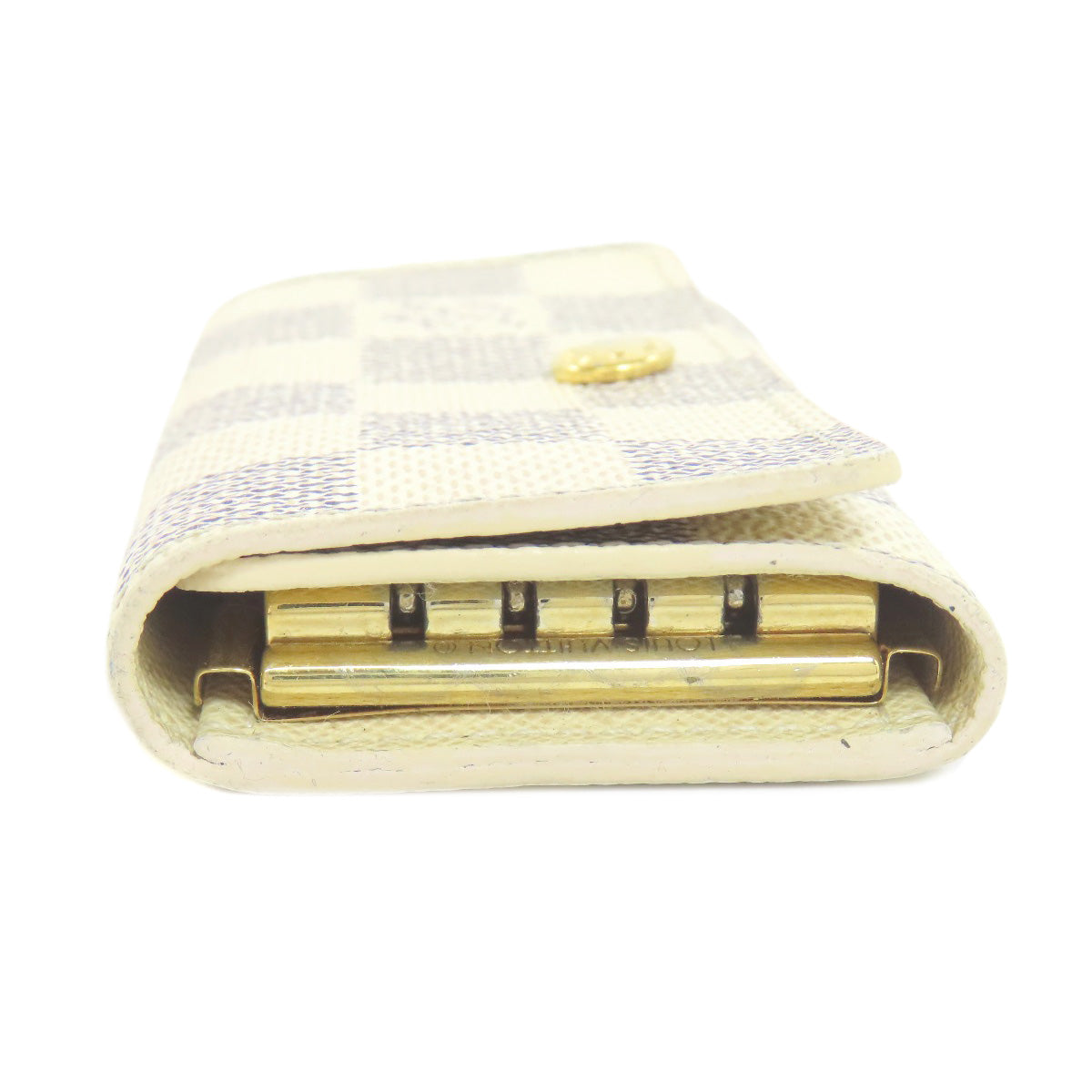 Louis Vuitton Key holder N60020 Damier Canvas White Key Chain