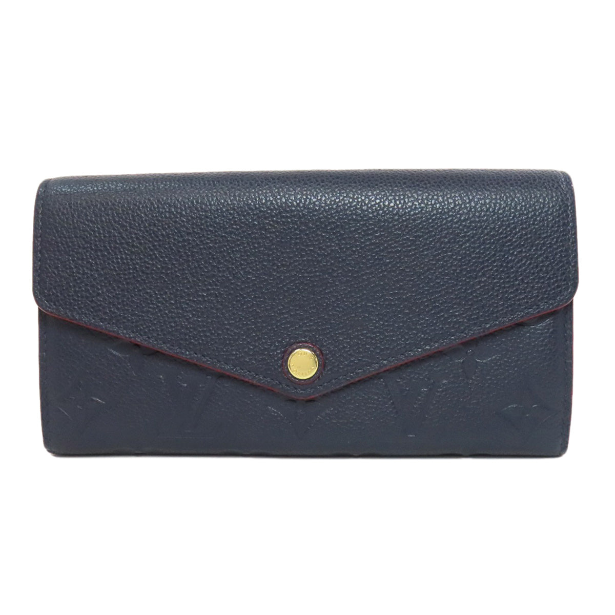 Louis Vuitton Long Purse M62125 Ann Platt Navy Wallet Case