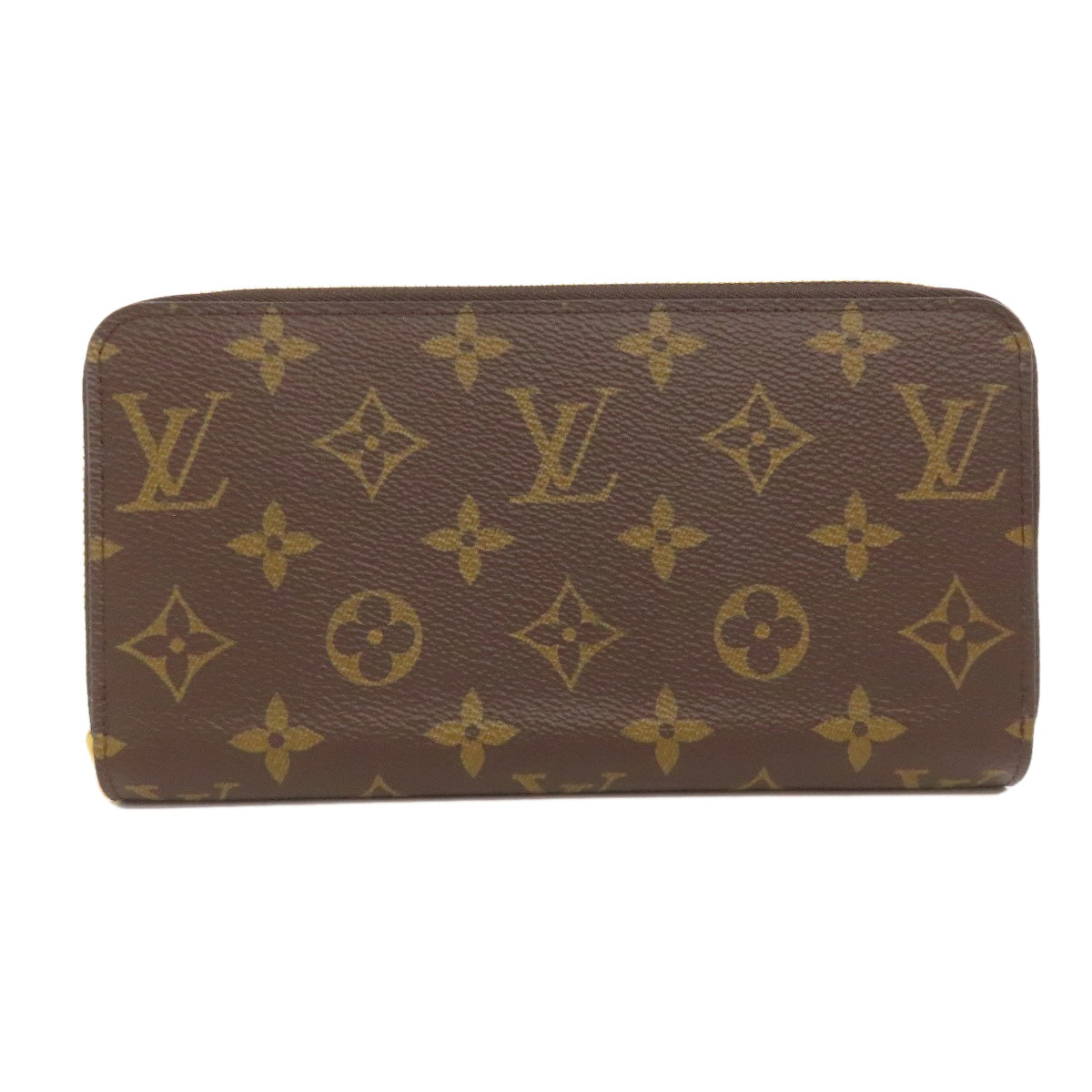 Louis Vuitton Long Purse M42616 Zippy Monogram Canvas Brown Wallet Case 6
