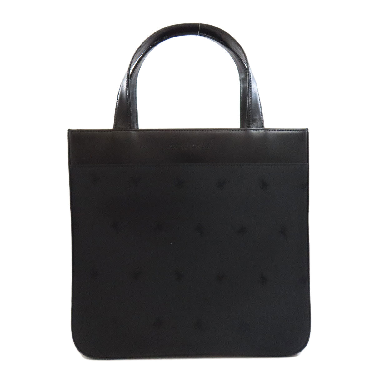 Burberry 75123012 Nylon Black Logo Travel Bag
