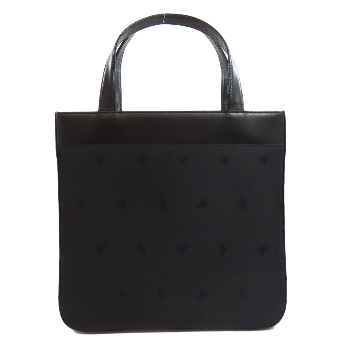 Burberry 75123012 Nylon Black Logo Travel Bag