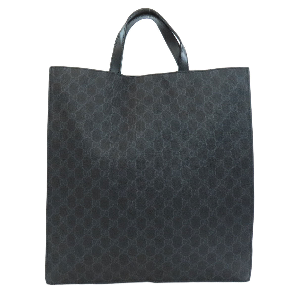 Gucci PVC GG Supreme 2WAY Gray Travel Bag