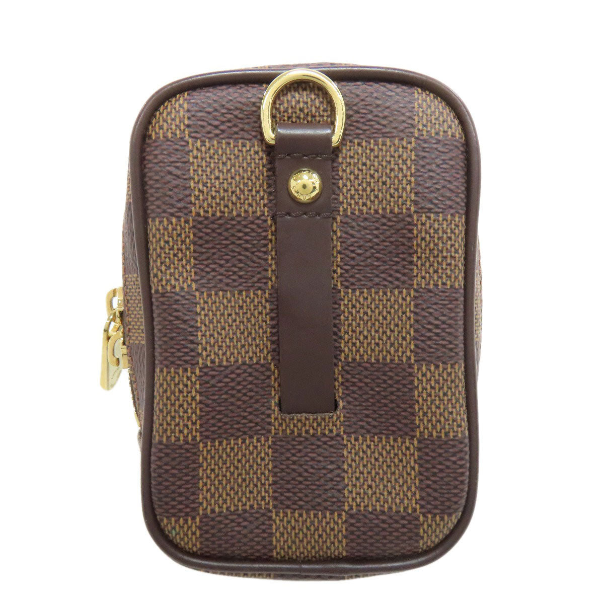 Louis Vuitton Accessory pouch N61738 Damier Etui Canvas Brown Handbag