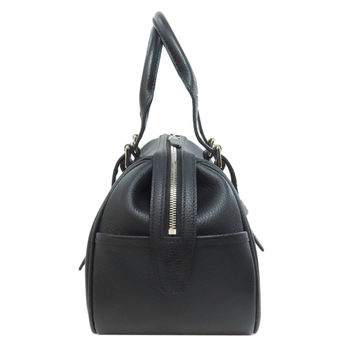 Burberry 75208046 Leather Black Logo Travel Bag