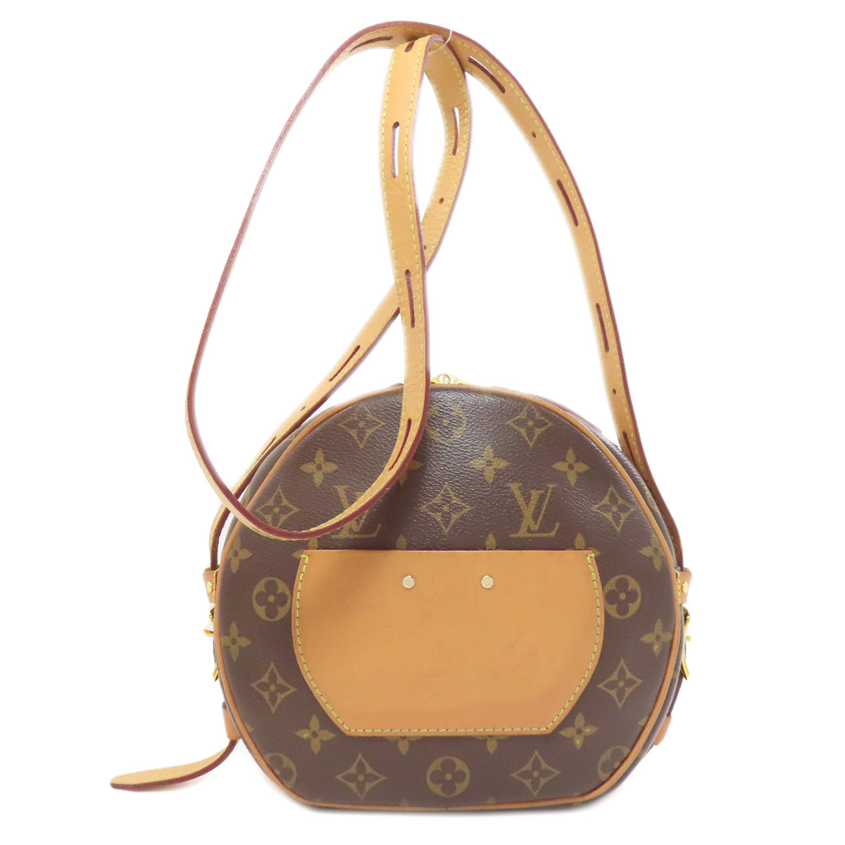 Louis Vuitton M44604 Bowt Chapot Supreme Monogram Canvas Brown Shoulder Bag