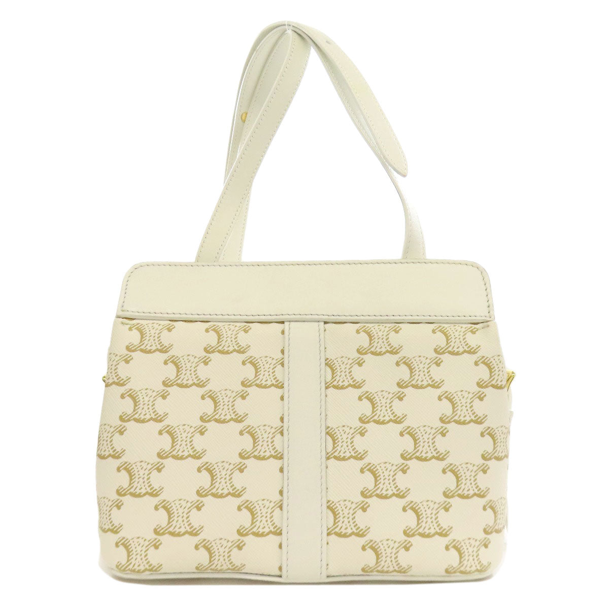 Shoulder Bag Pvc Triomphe Women White