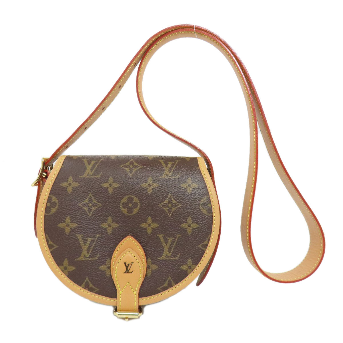 Louis Vuitton M44860 Tamburan Monogram Canvas Brown Shoulder Bag