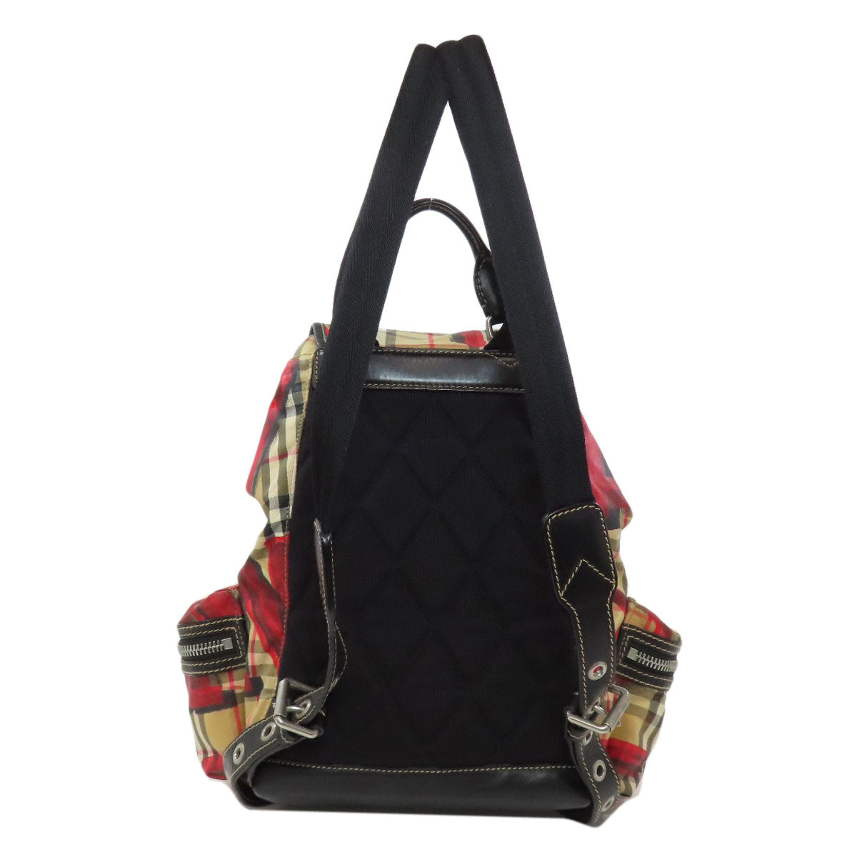Burberry Backpack Graffiti Nylon Brown