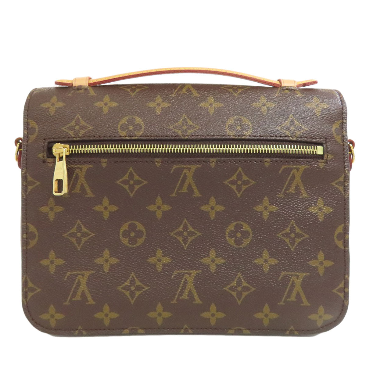 Louis Vuitton M44875 Pochette Metis MM Monogram Canvas Brown Clutch Bag 2